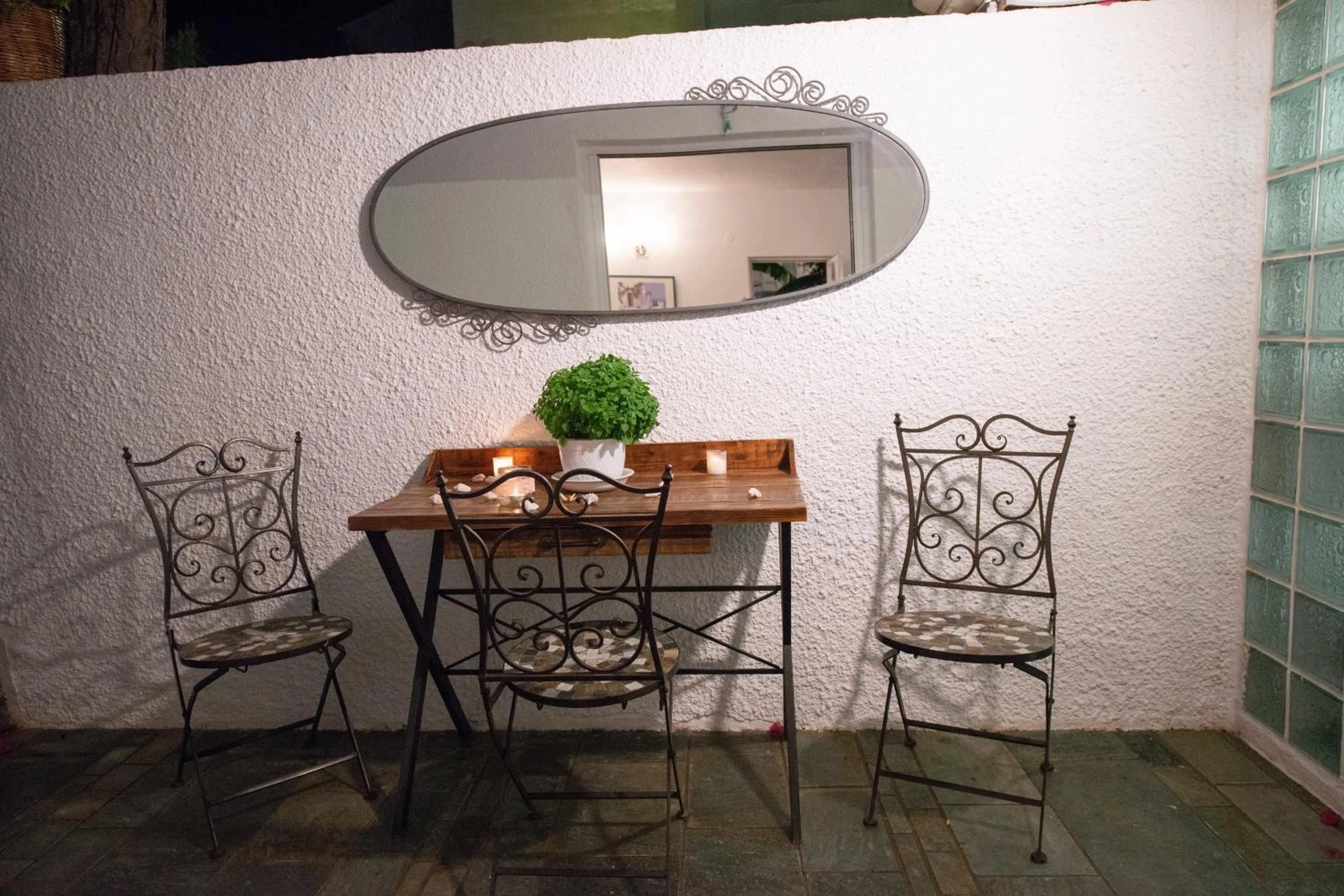 Patio in Christine Studios