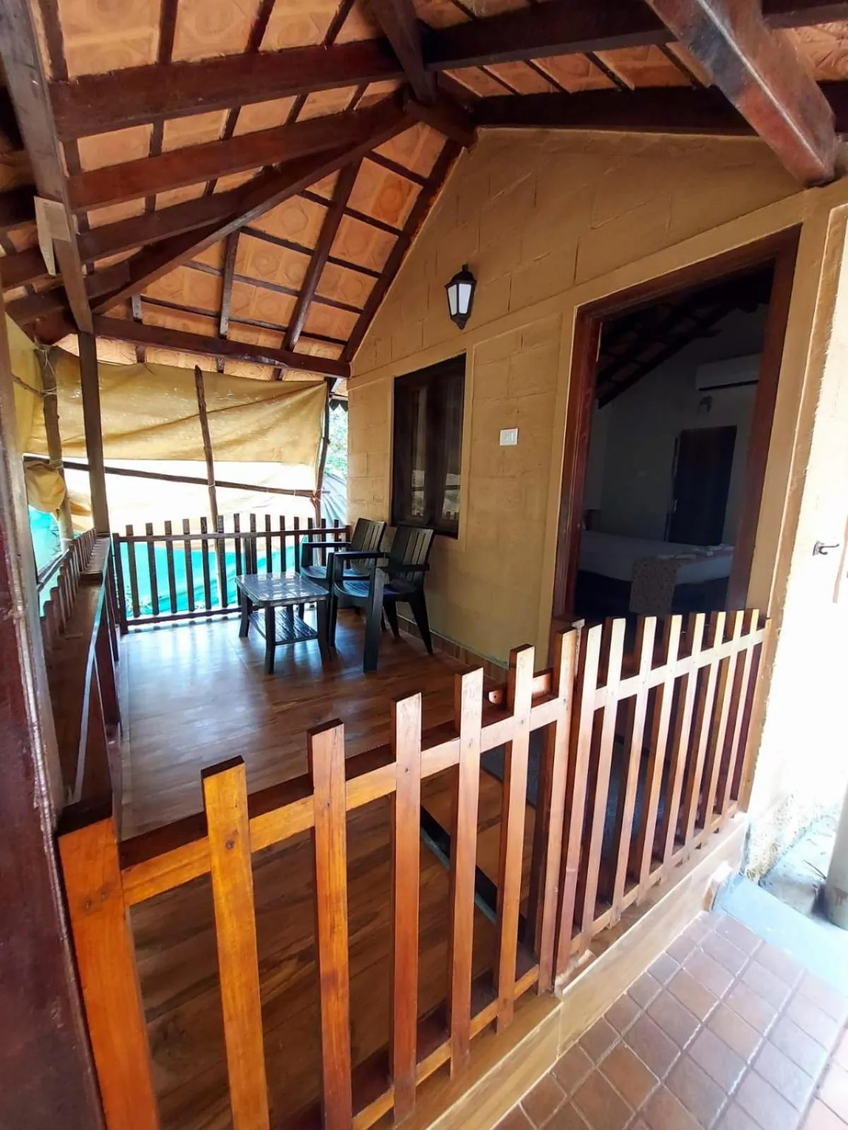 Seating area in OmBodhi Retreat