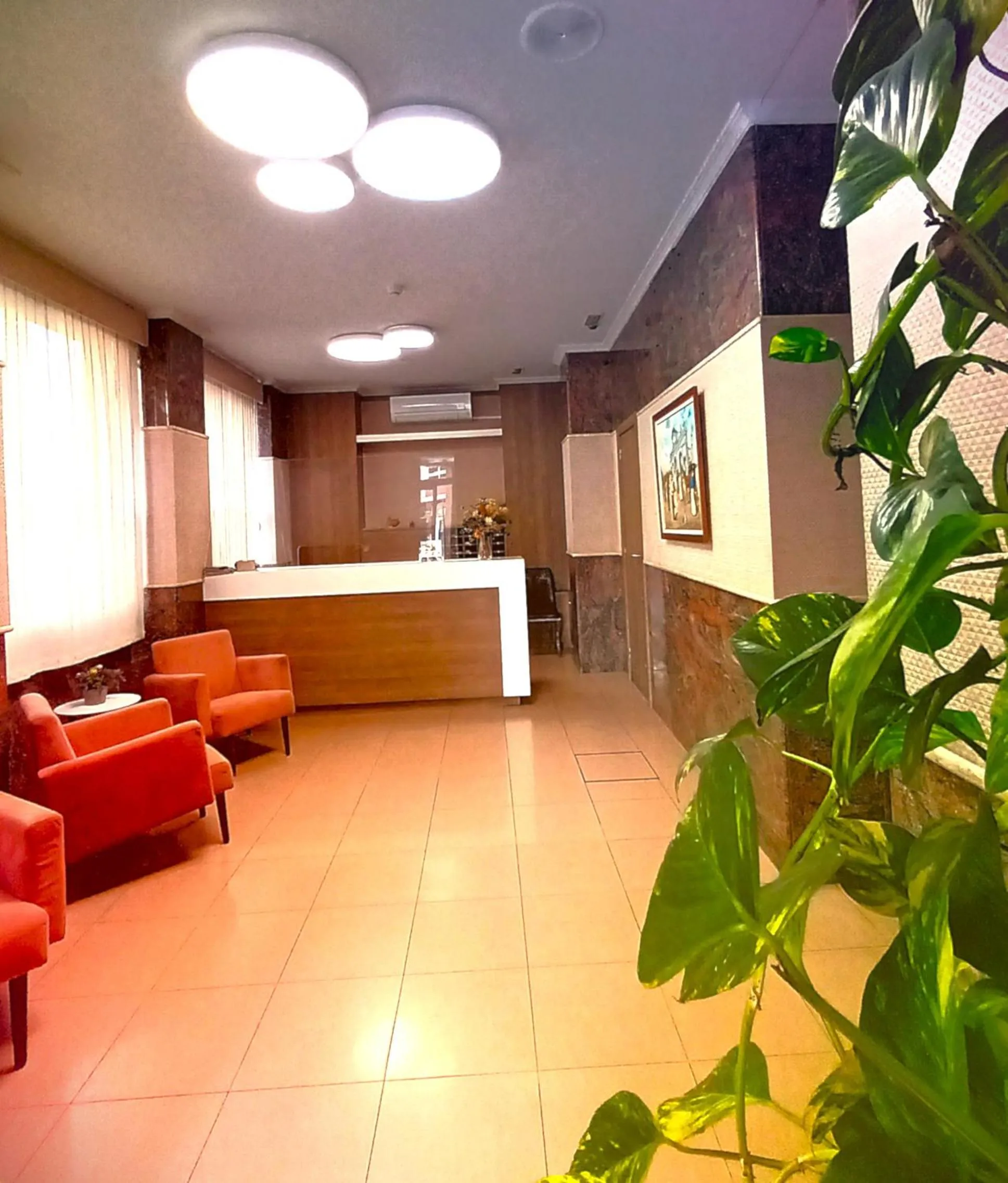 Lobby or reception in Hotel Herreros