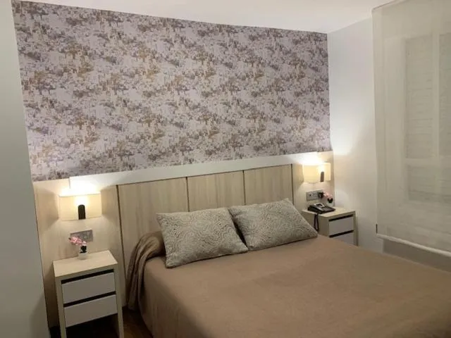 Bedroom, Bed in Hotel Herreros