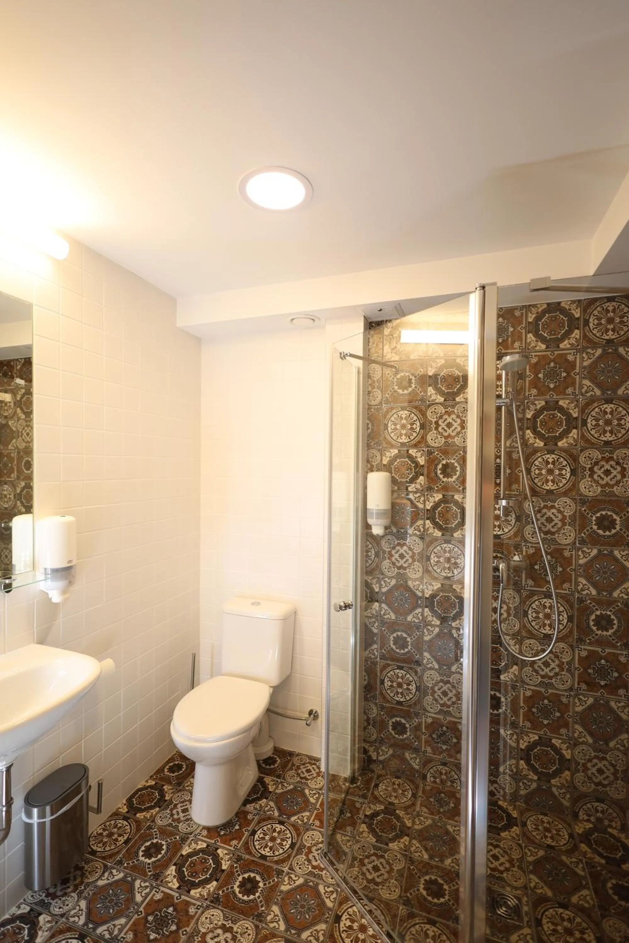 Shower in Stay Vilnius Hotel