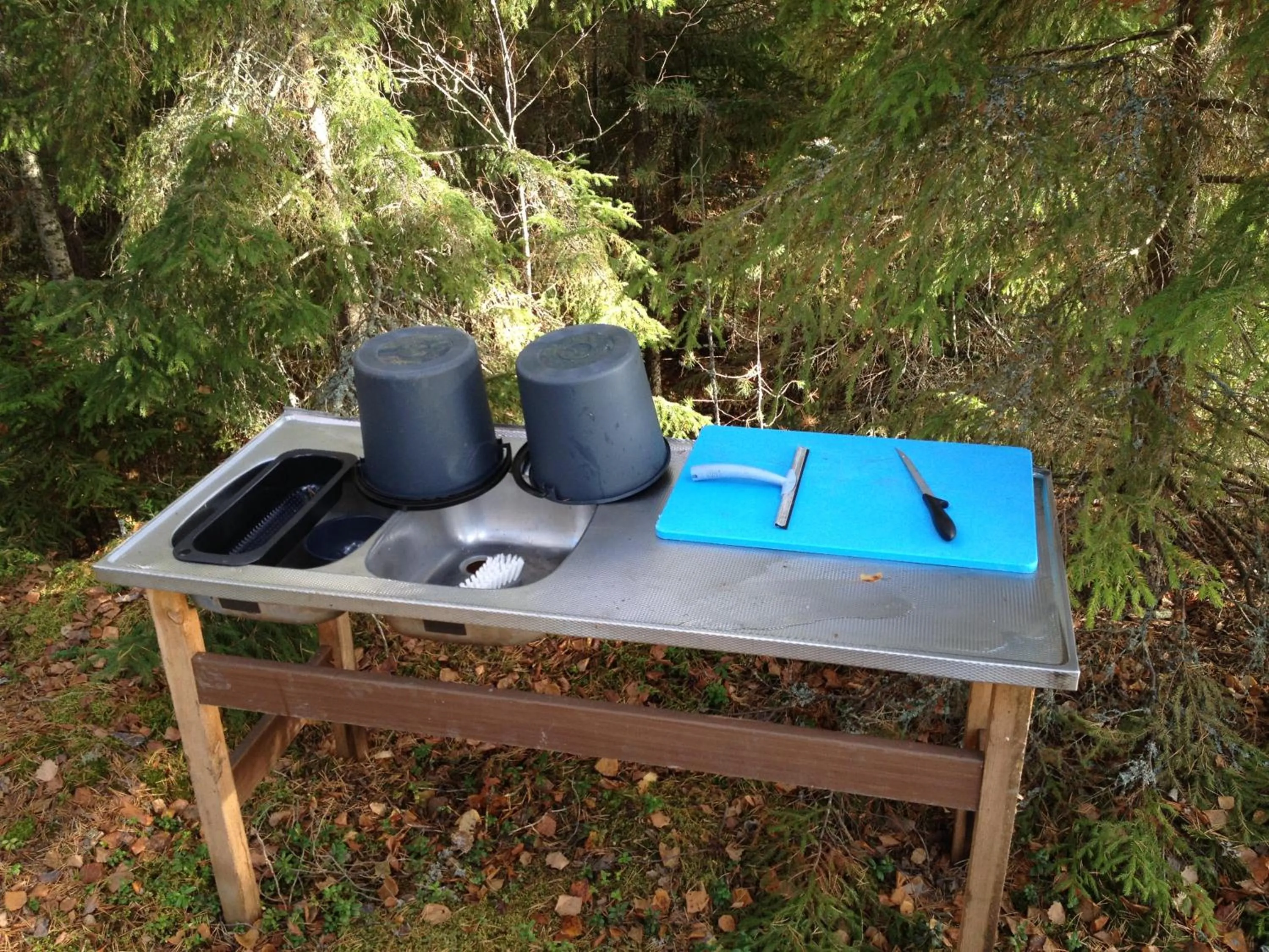 Fishing in Hyvölän Talo