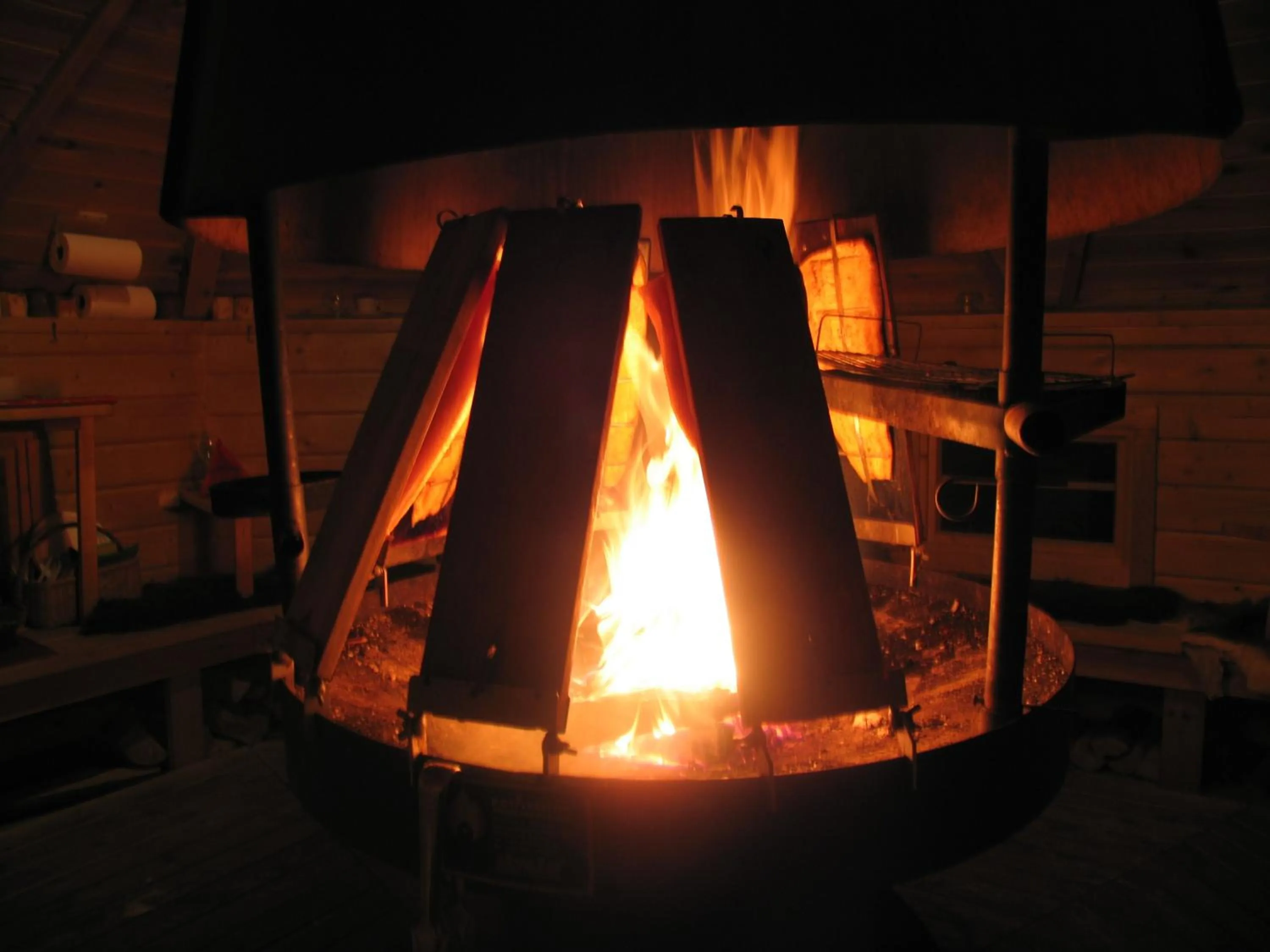 Fishing in Hyvölän Talo