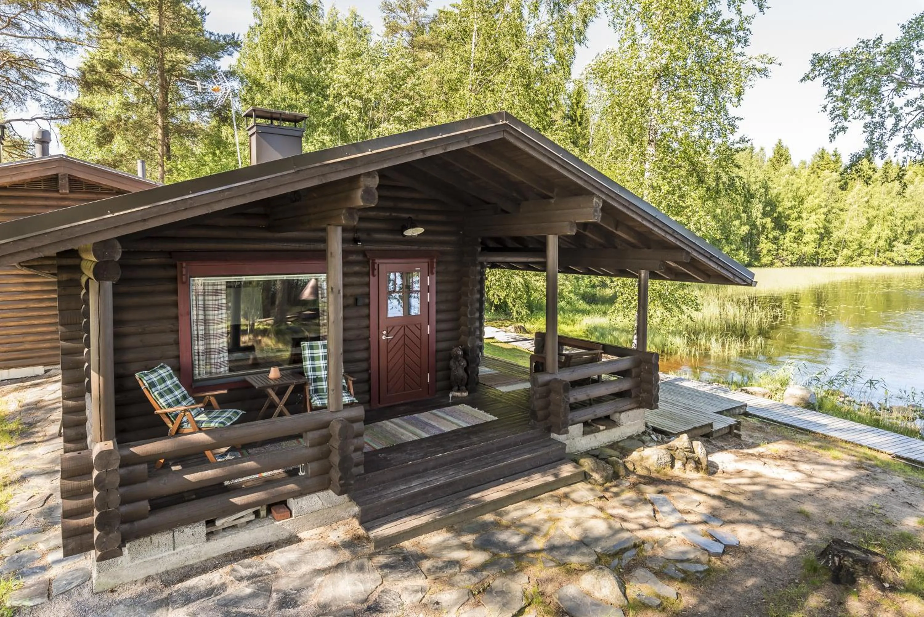 Beach in Hyvölän Talo