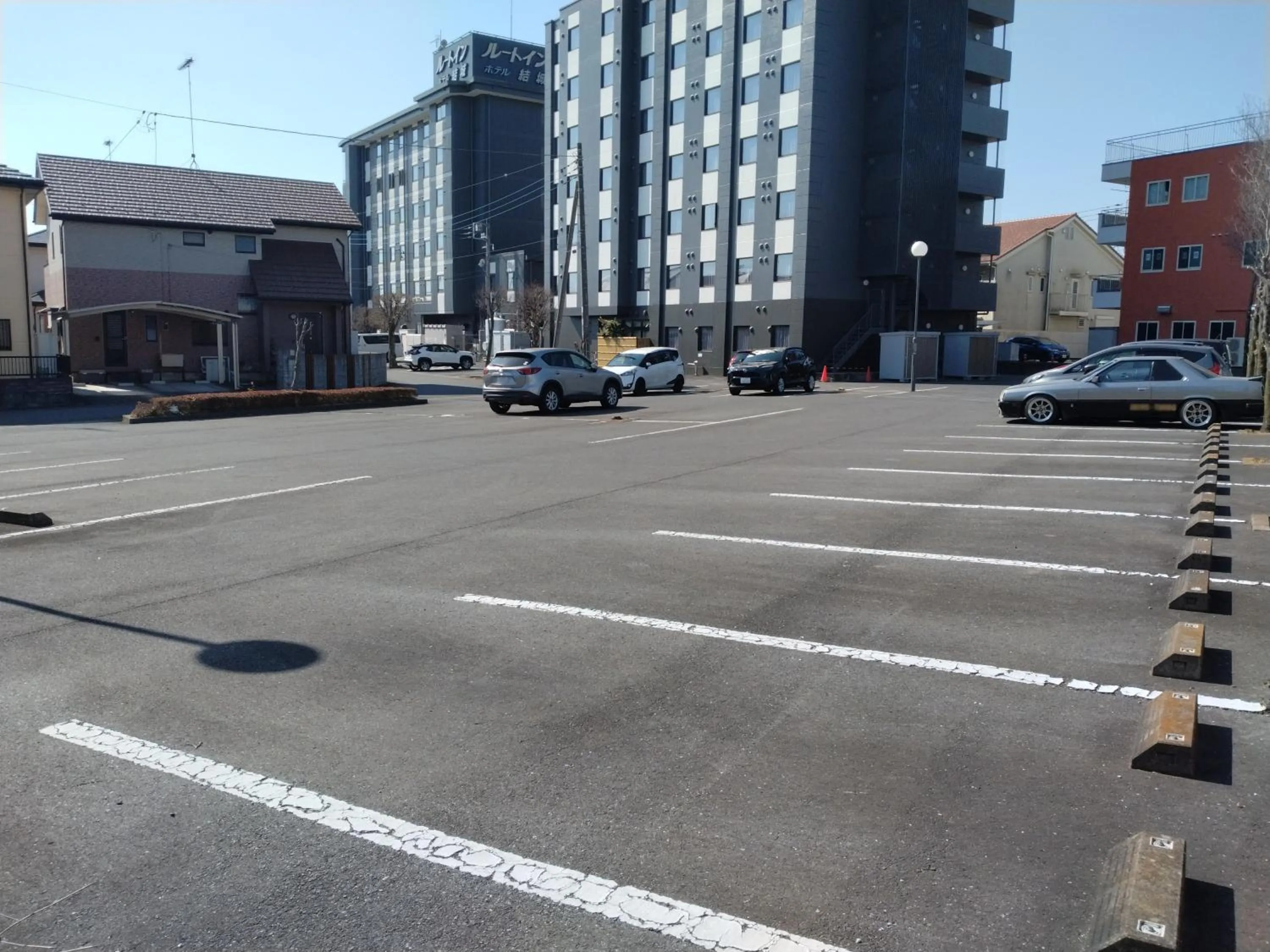 Parking in Hotel Route-Inn Yuki