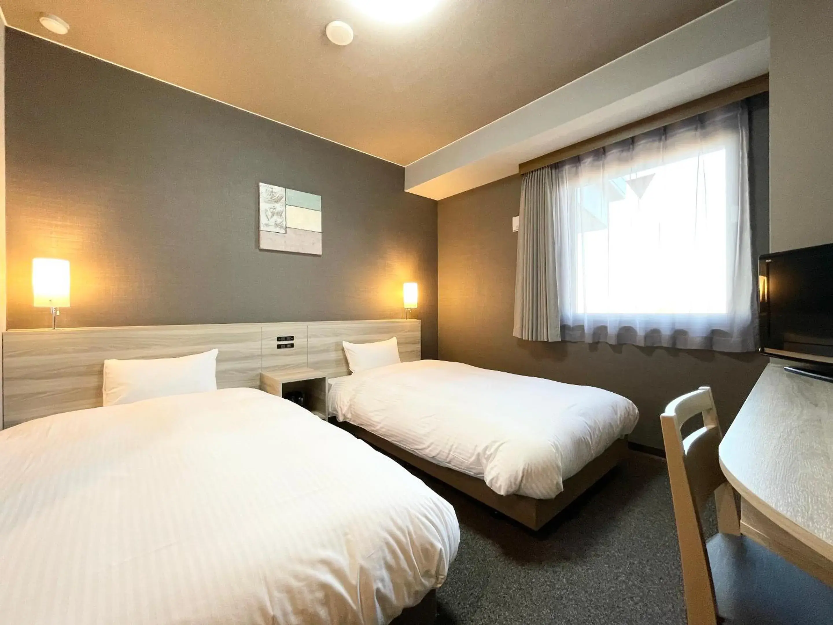 Twin Room - single occupancy - Smoking in Hotel Route-Inn Yuki Twin Room - single occupancy - Smoking in Hotel Route-Inn Yuki