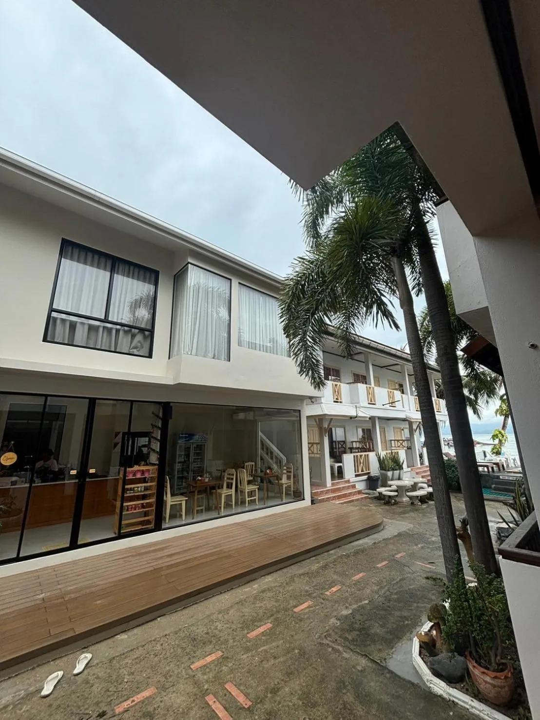 Patio in Rin Bay View Resort