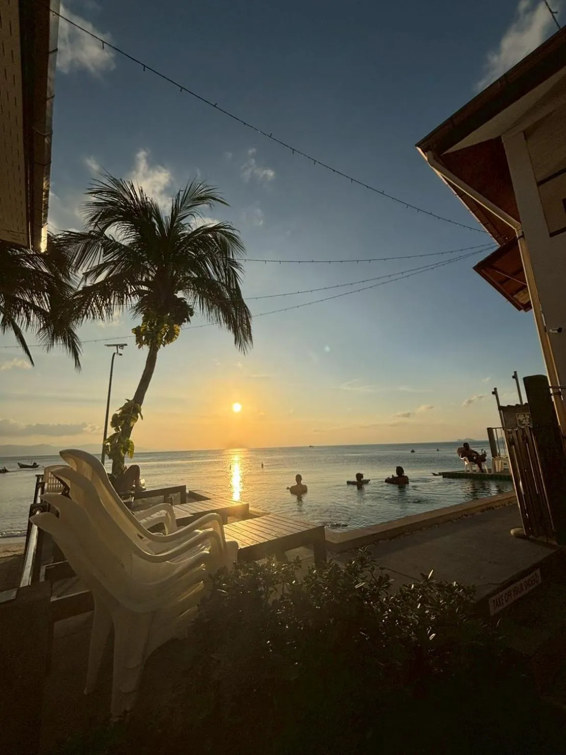Pool view in Rin Bay View Resort