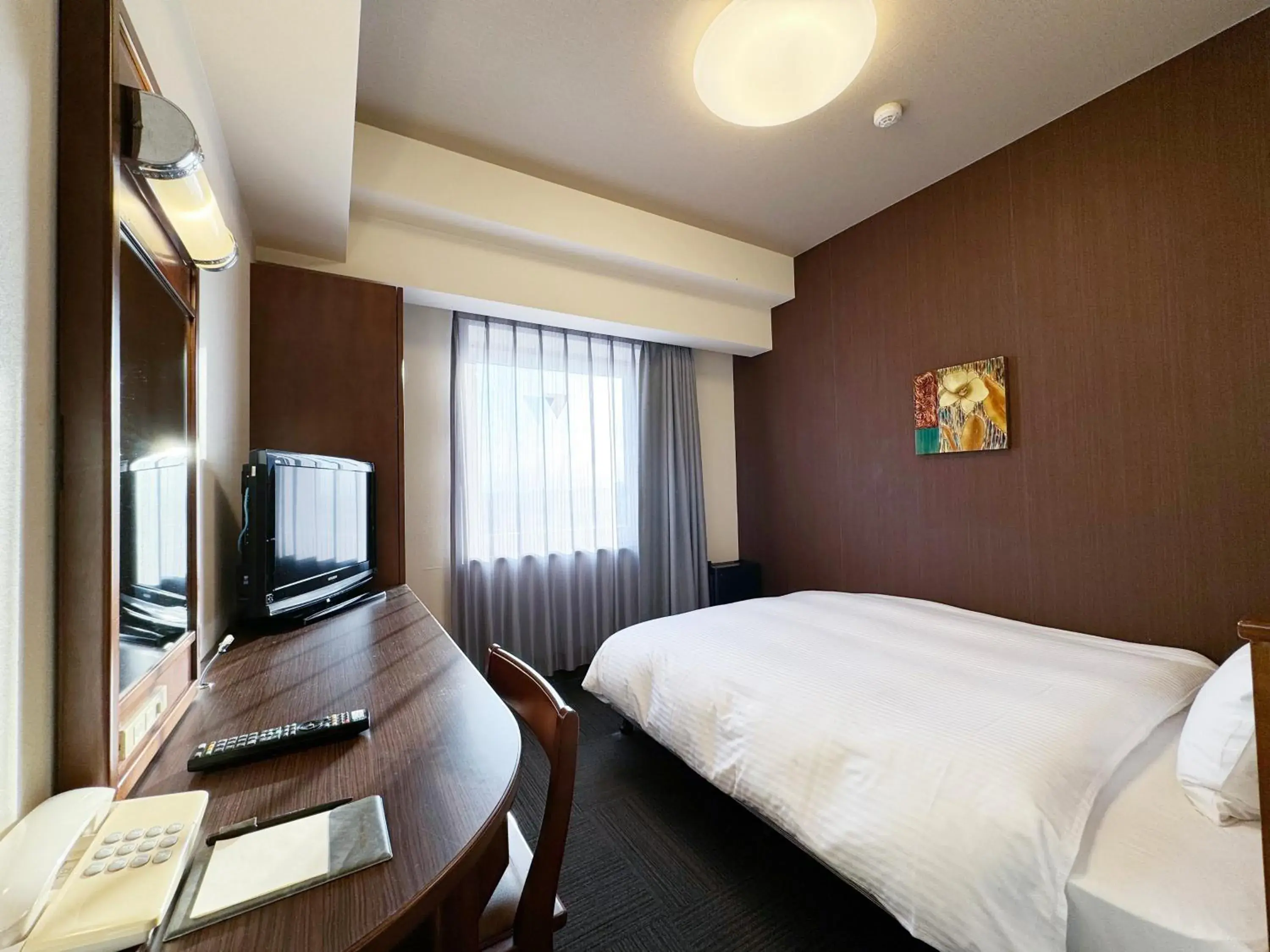 Photo of the whole room, Bed in Hotel Route-Inn Koriyama Minami Photo of the whole room, Bed in Hotel Route-Inn Koriyama Minami