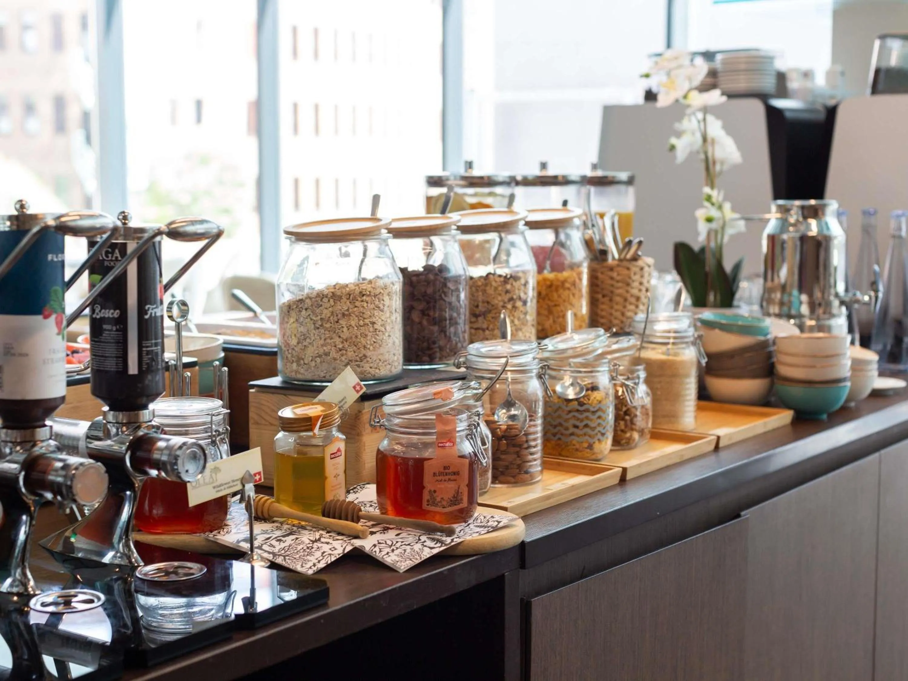 Breakfast in Novotel Lugano Paradiso