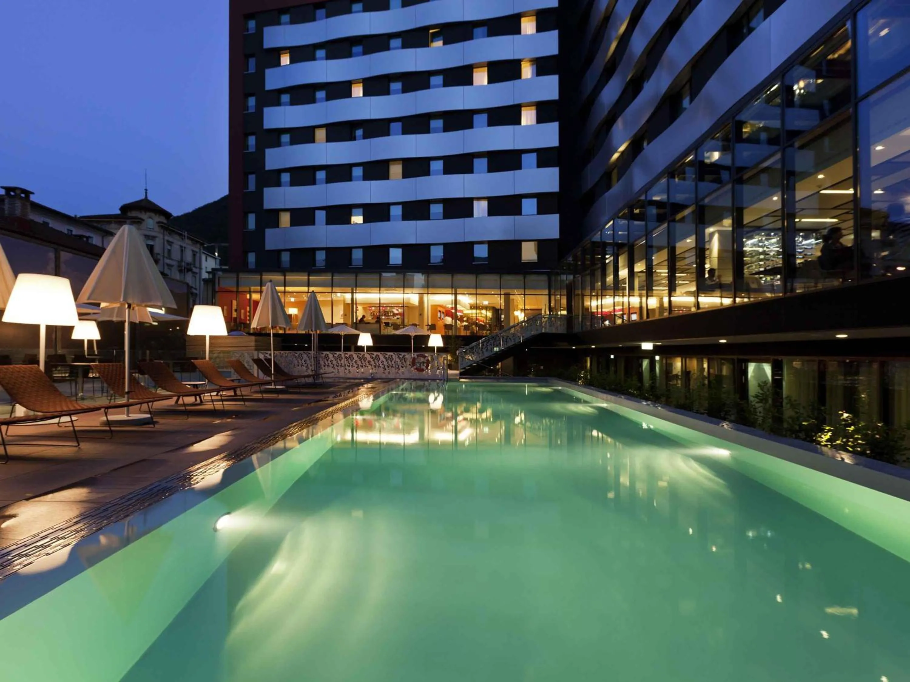 Property building in Novotel Lugano Paradiso