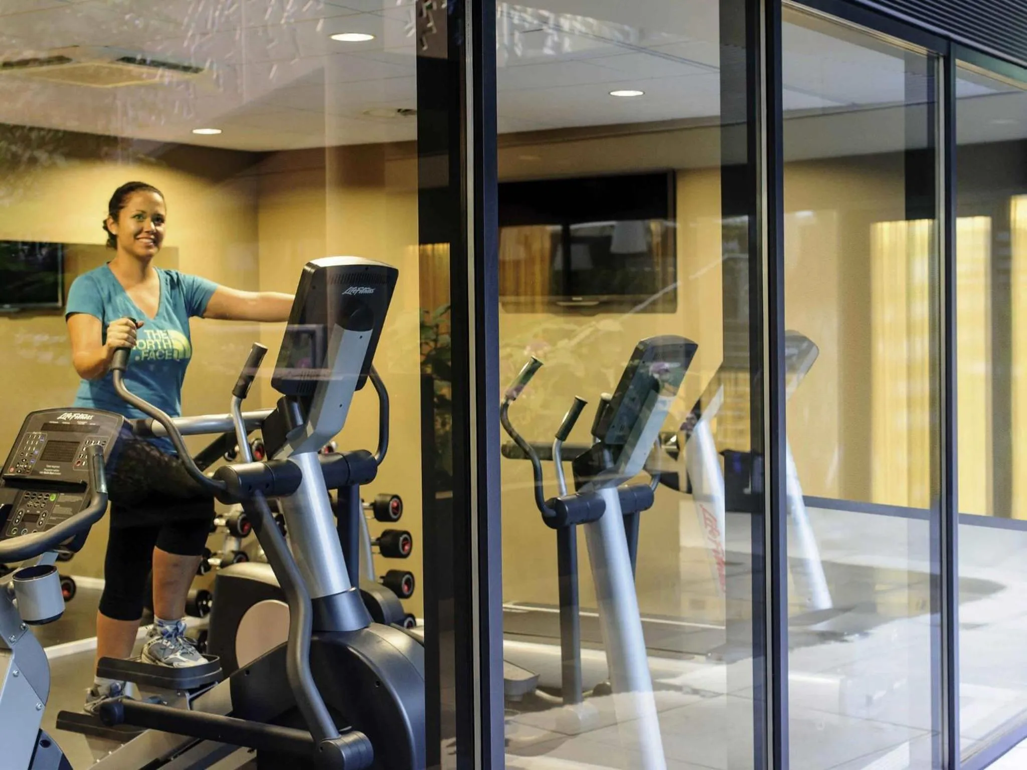 Fitness centre/facilities in Novotel Lugano Paradiso