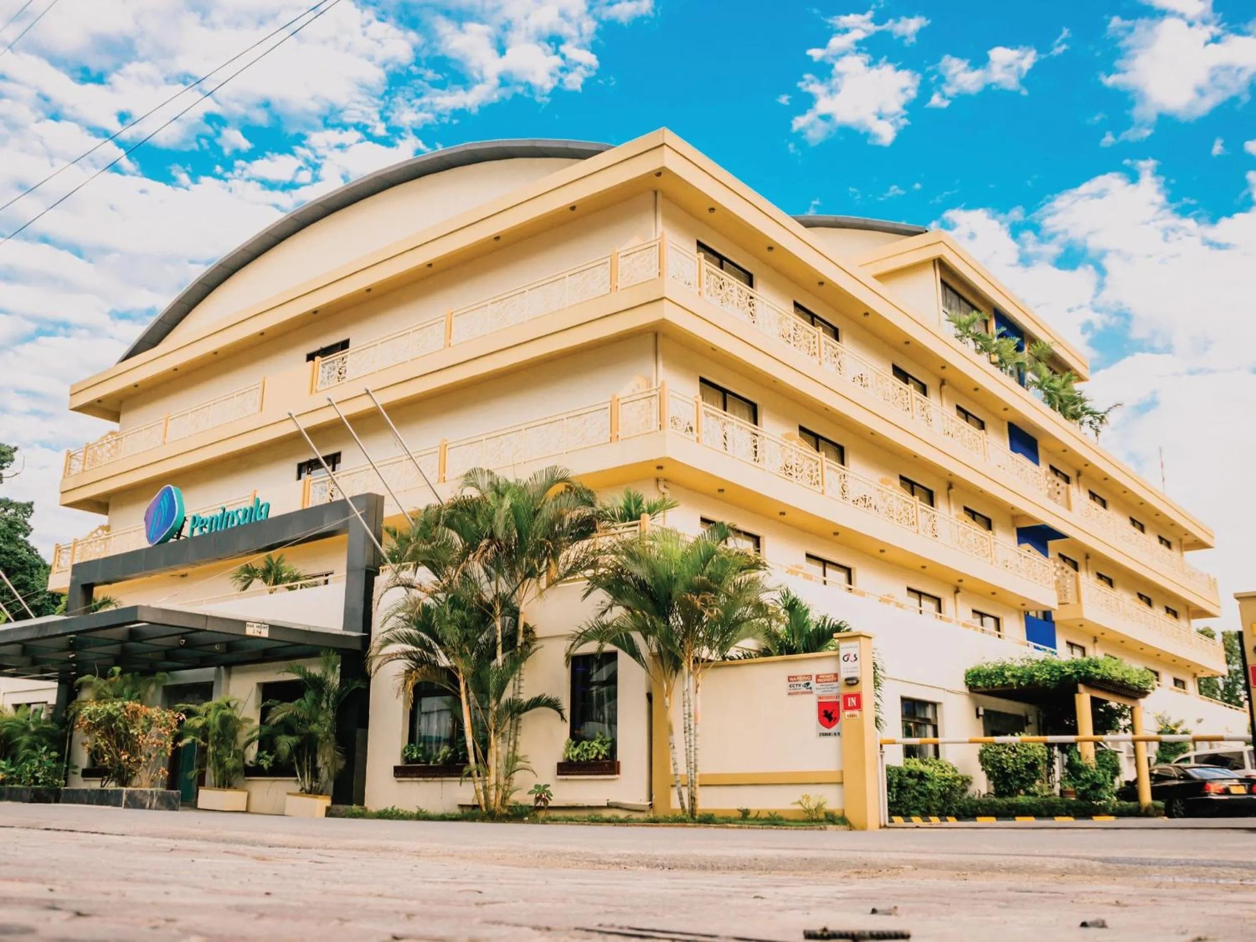 Property building in Peninsula Hotel Dar Es Salaam