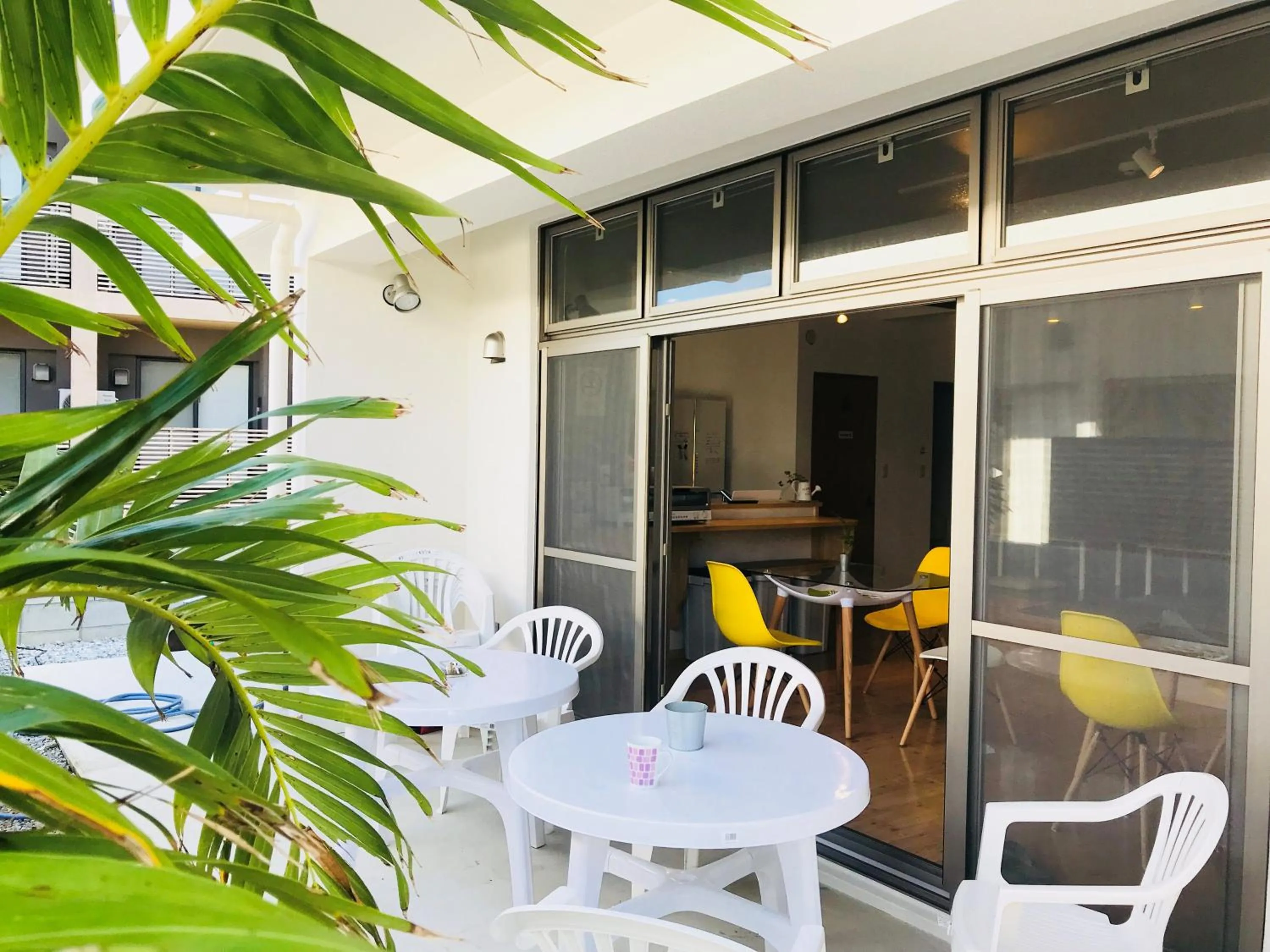 Balcony/Terrace in Hostel Mosura no Tamago