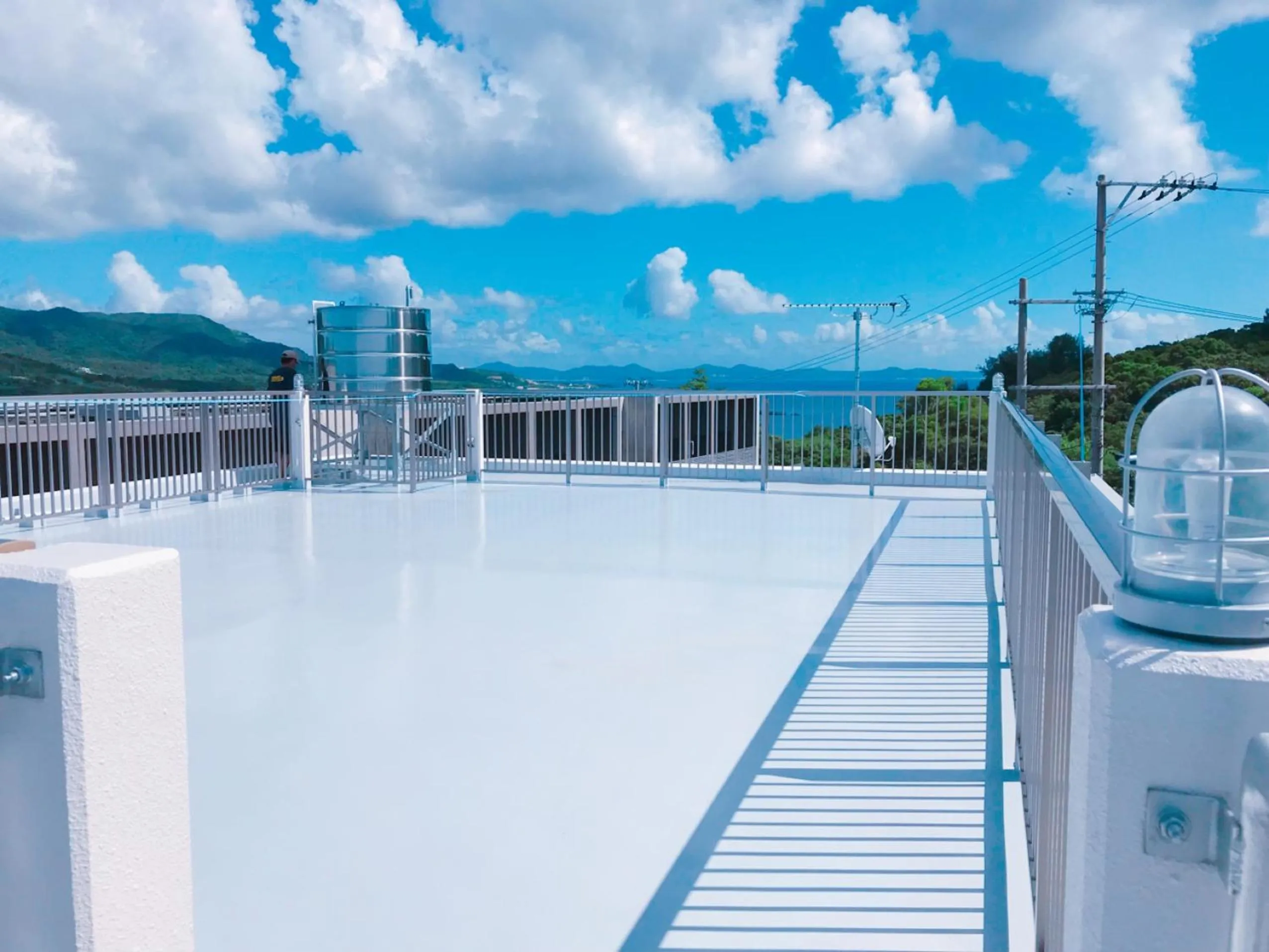 Balcony/Terrace in Hostel Mosura no Tamago