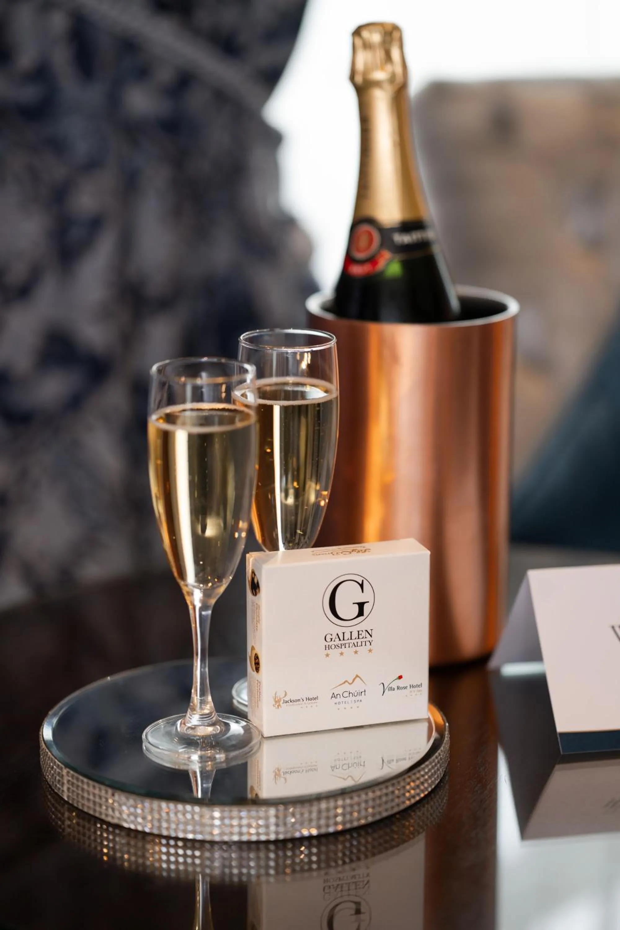 Drinks in The Villa Rose Hotel & V-Spa