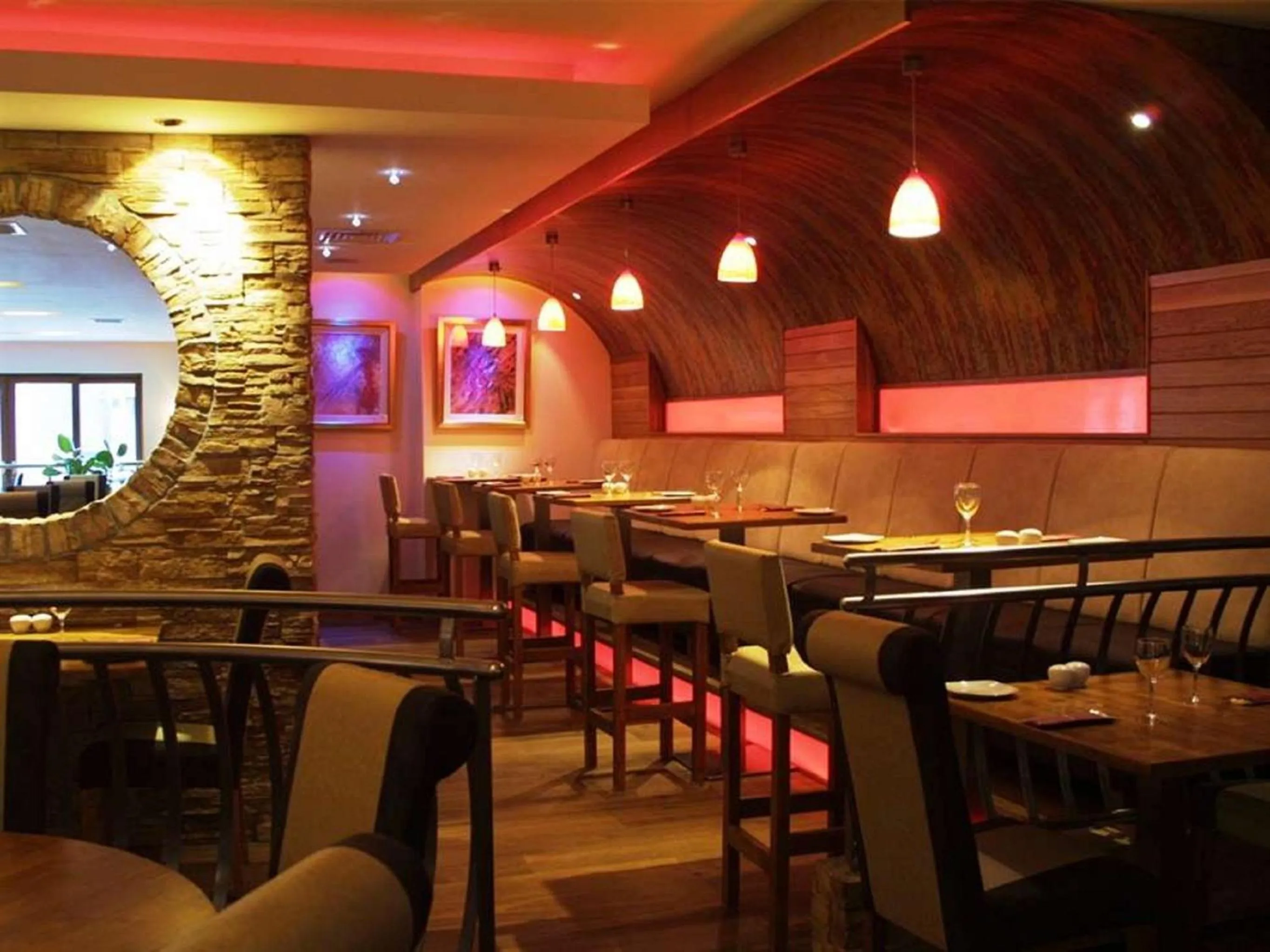 Restaurant/places to eat in The Villa Rose Hotel & V-Spa