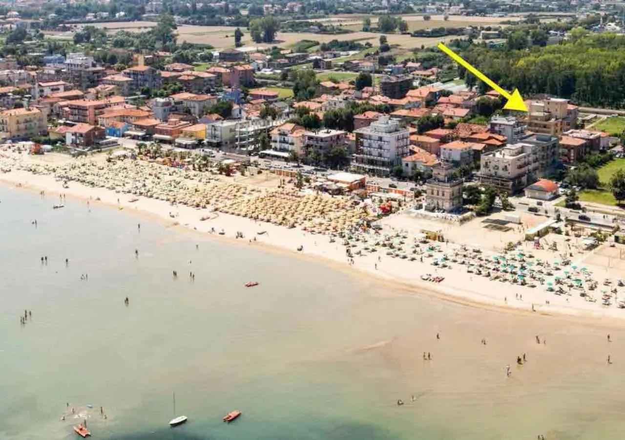 Bird's eye view in Residence Cima