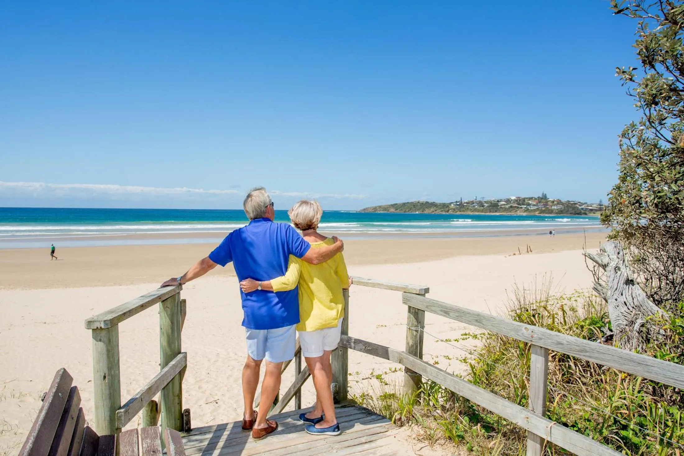 Natural landscape in Woolgoolga Lakeside Holiday Park