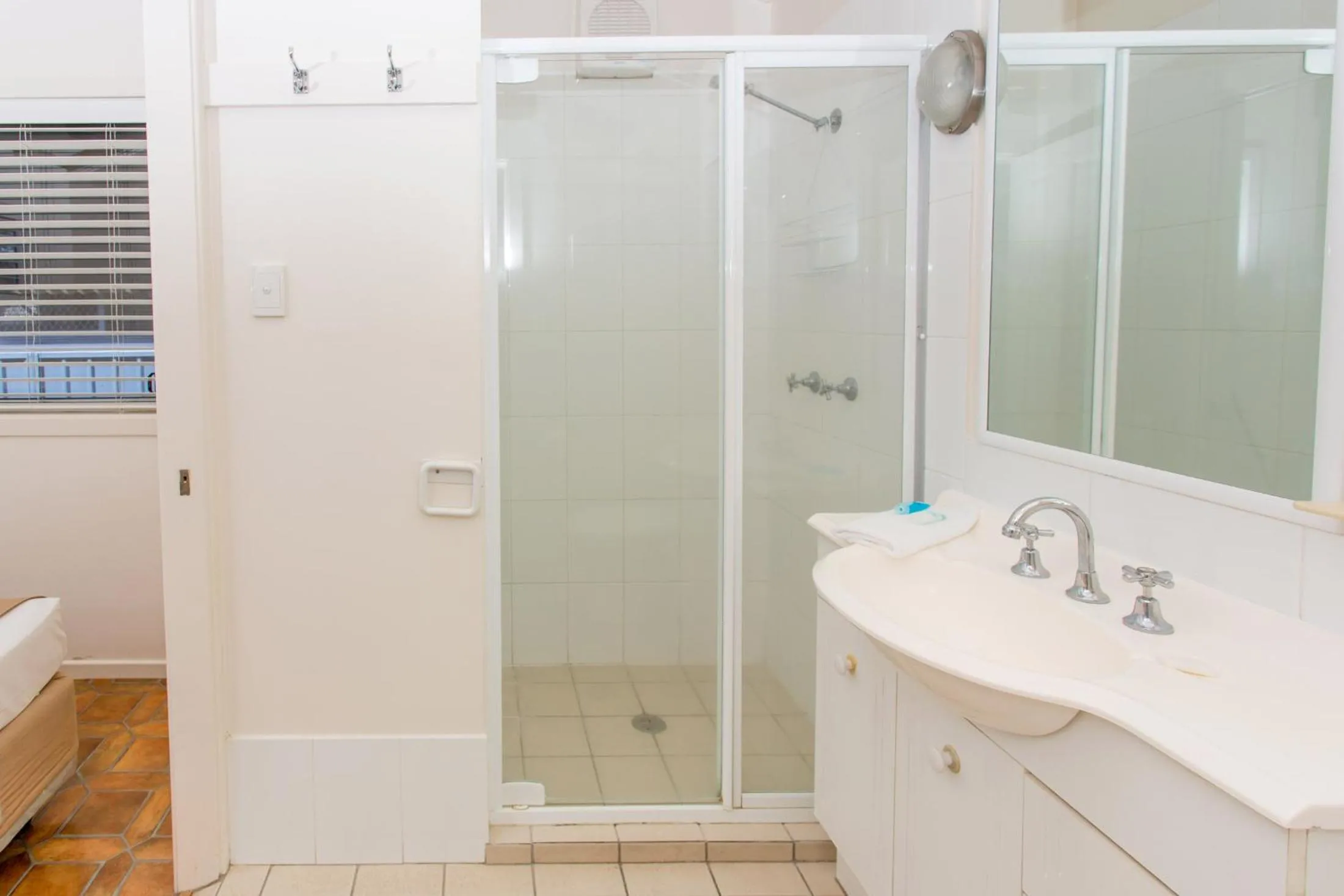 Bathroom in Woolgoolga Lakeside Holiday Park