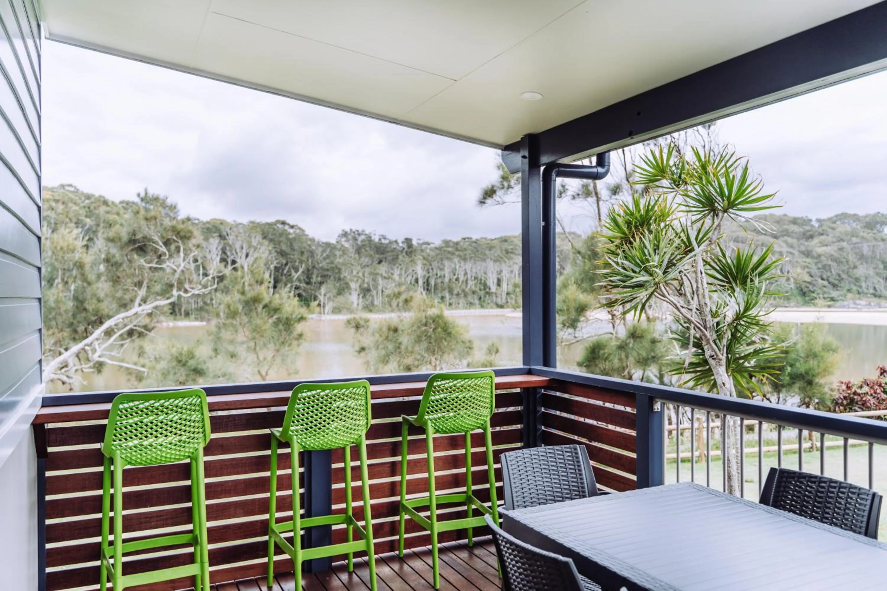 Balcony/Terrace in Woolgoolga Lakeside Holiday Park