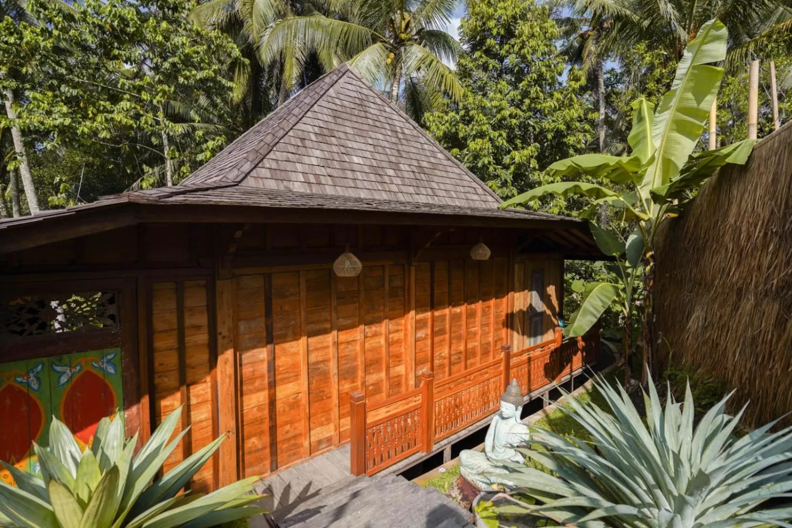 Facade/entrance in The Shala Bali