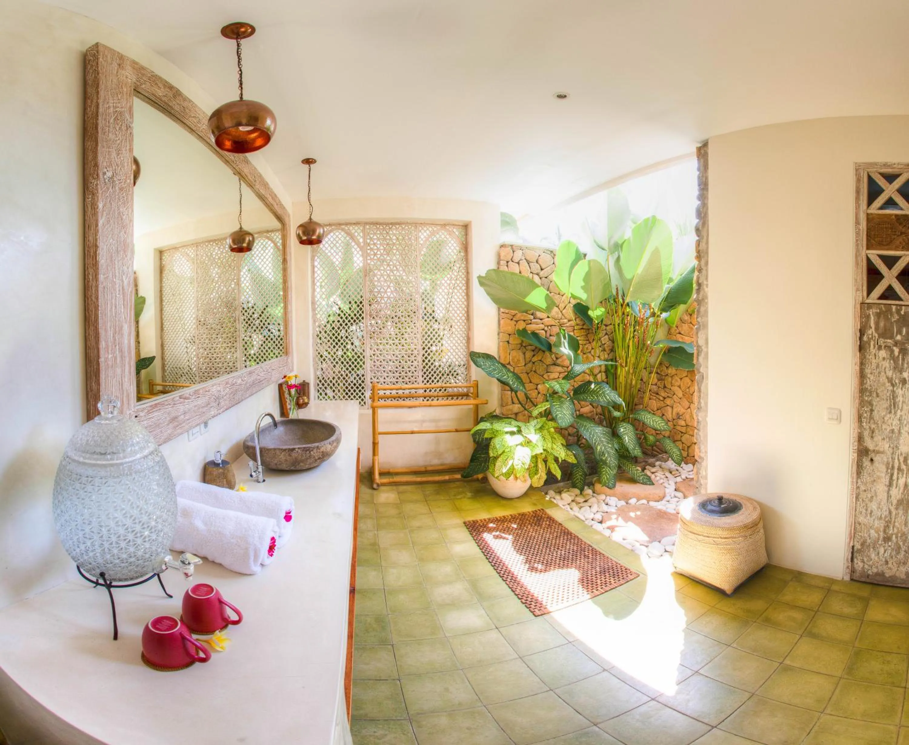 Shower in The Shala Bali