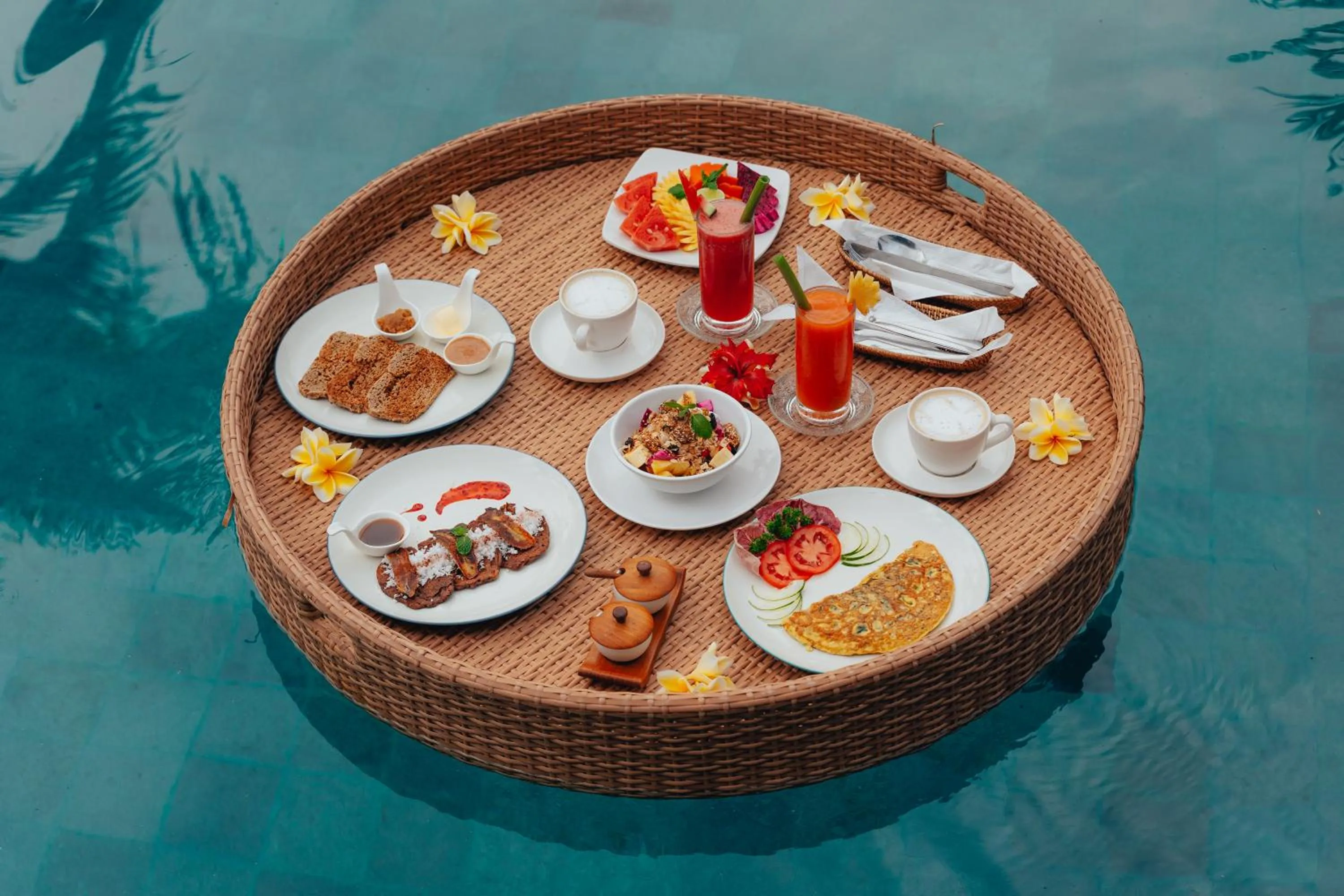 Breakfast in The Shala Bali