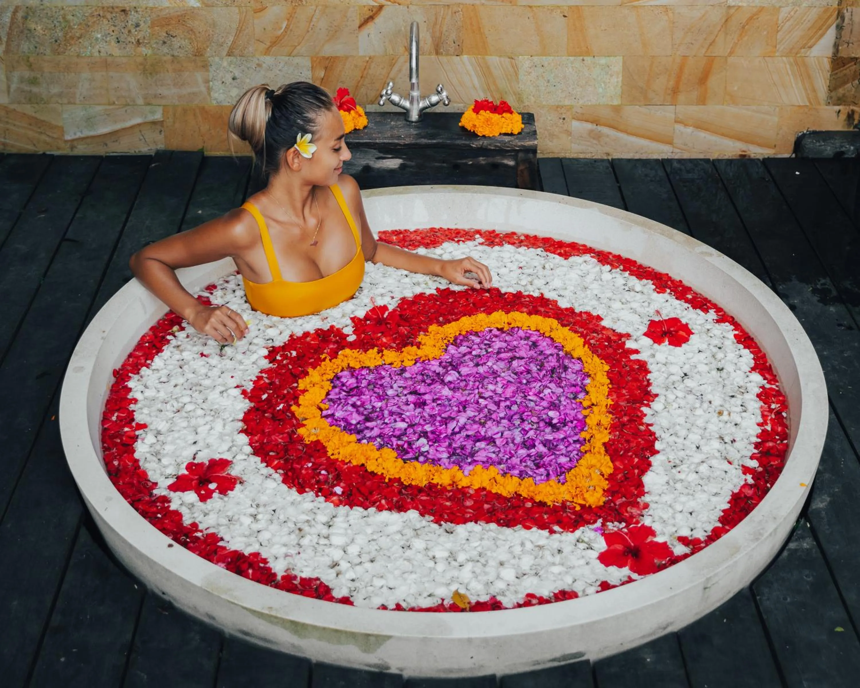 Bath in The Shala Bali