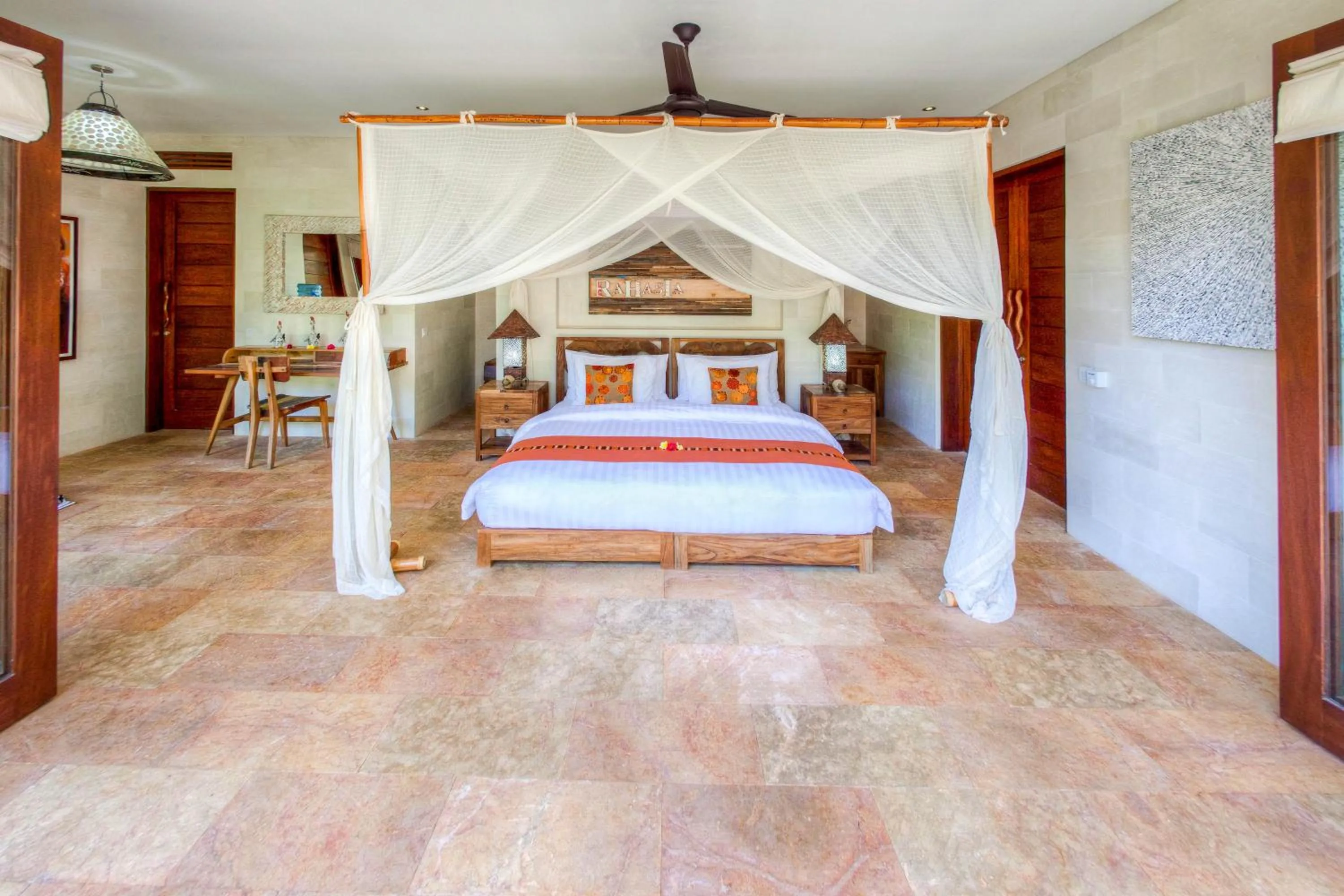 Bedroom, Bed in The Shala Bali