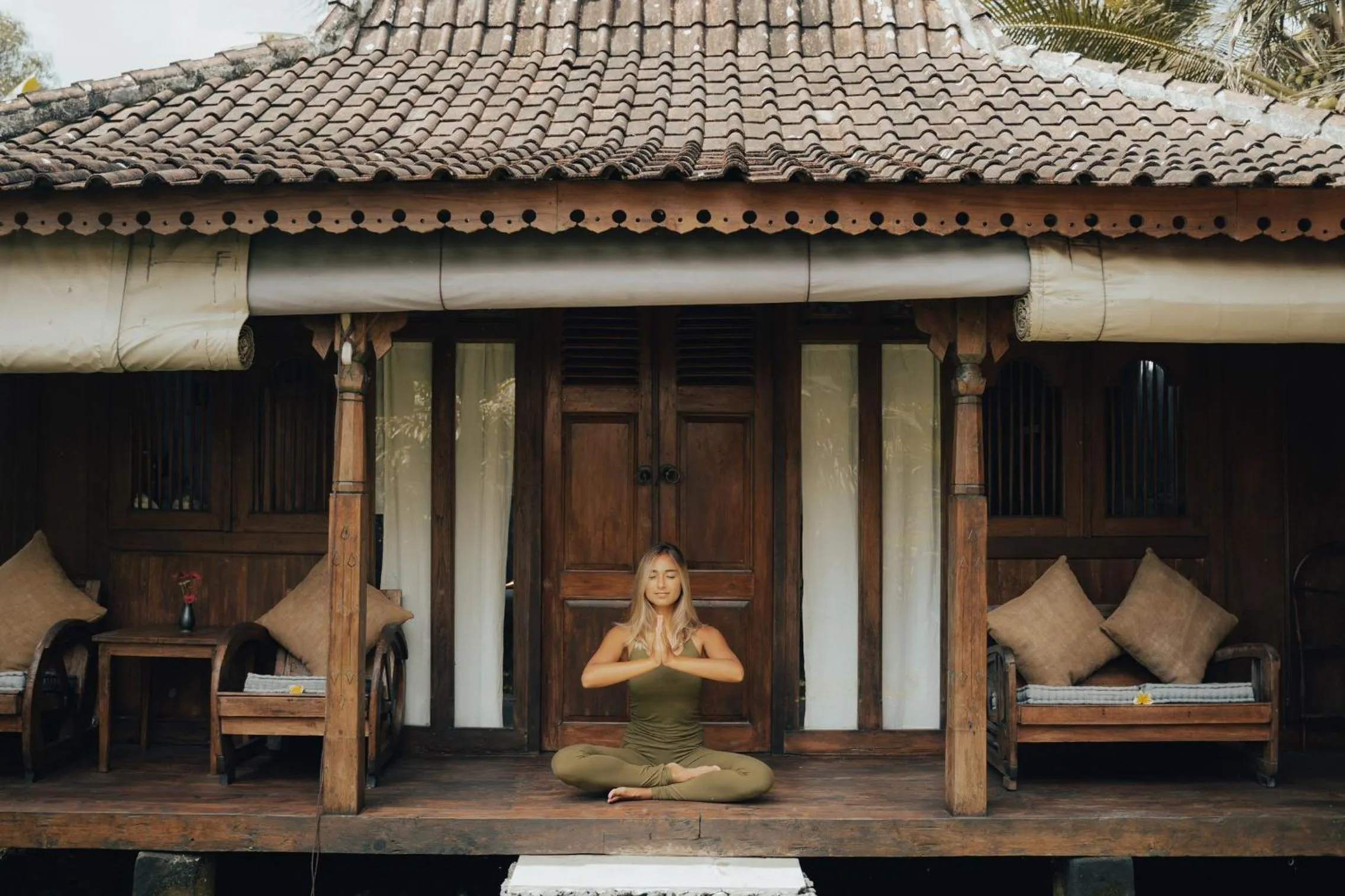 Patio in The Shala Bali