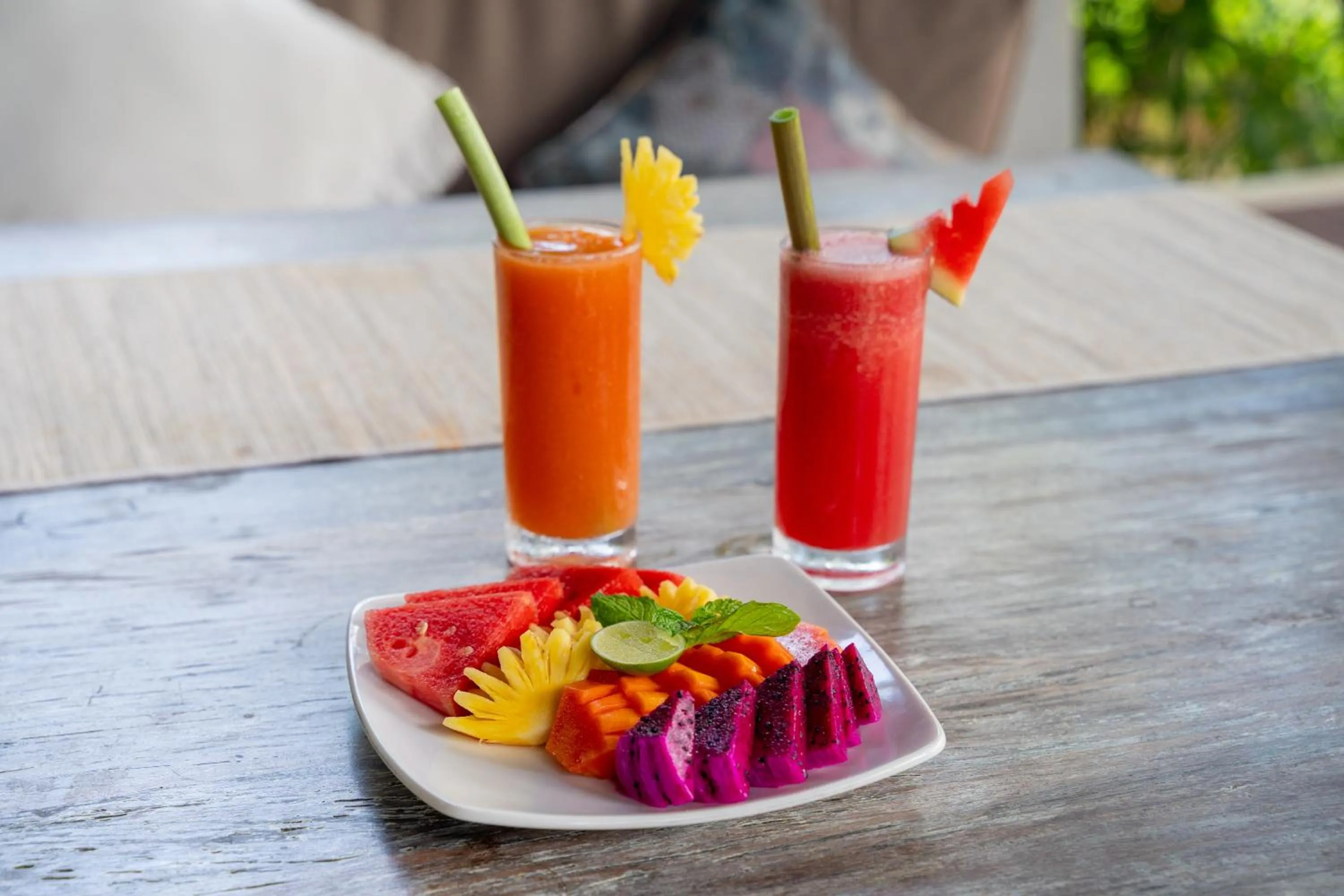 Food and drinks in The Shala Bali