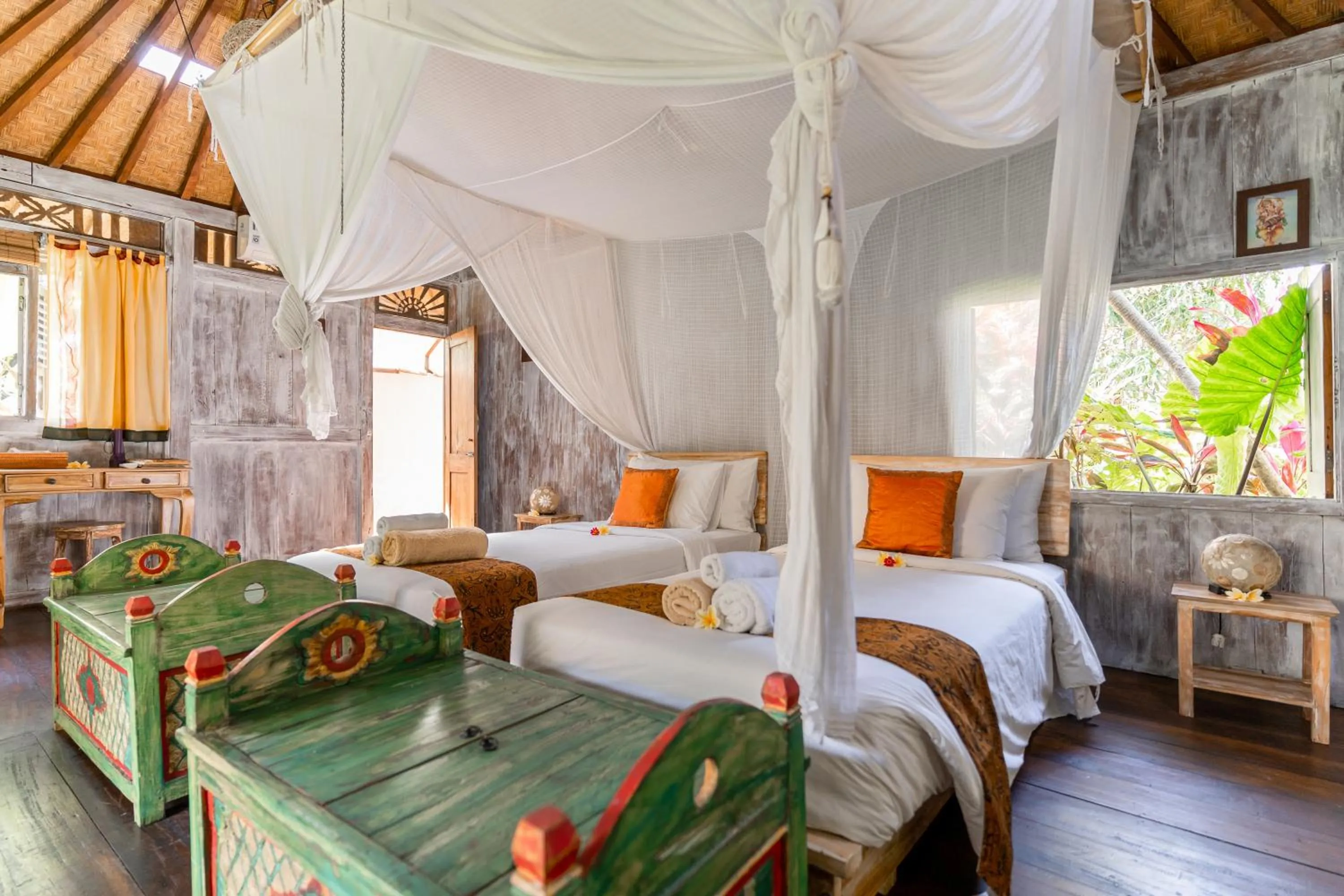 Bedroom, Bed in The Shala Bali