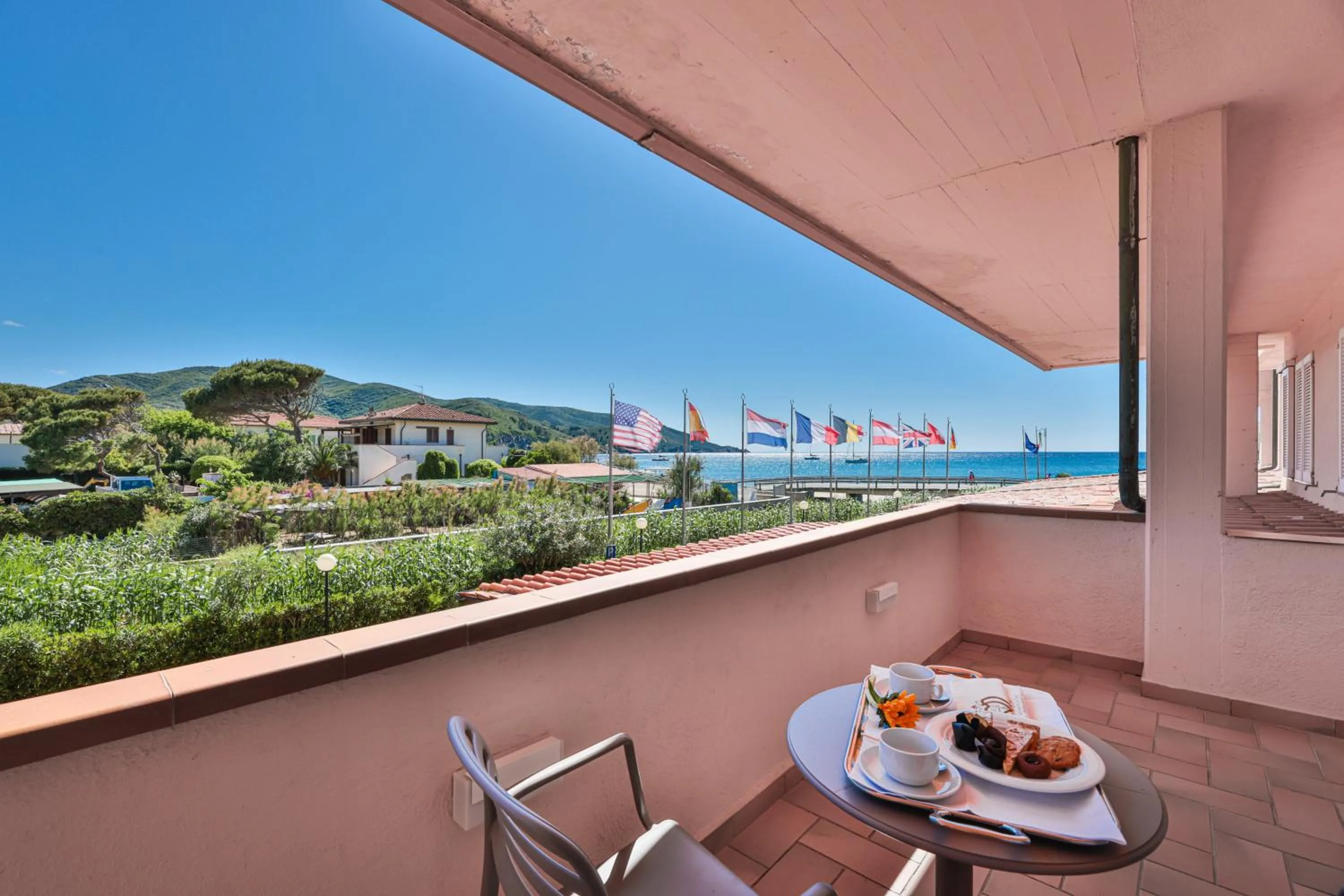 Balcony/Terrace in Hotel Riva del Sole