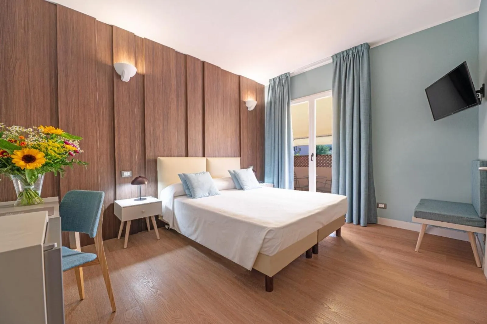 Bedroom, Bed in Hotel Riva del Sole