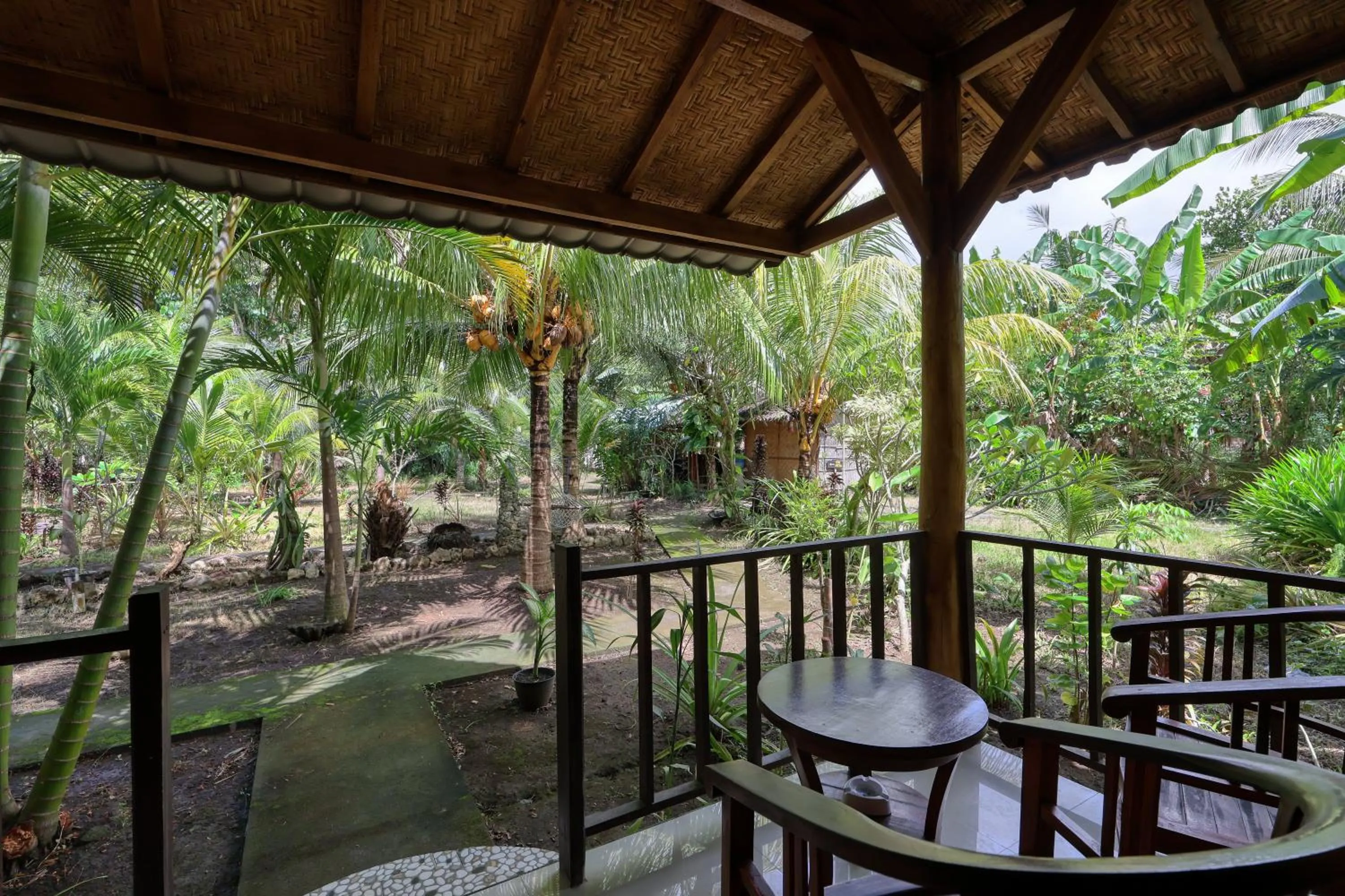 Garden in Kubu Artha Bungalow Nusa Penida