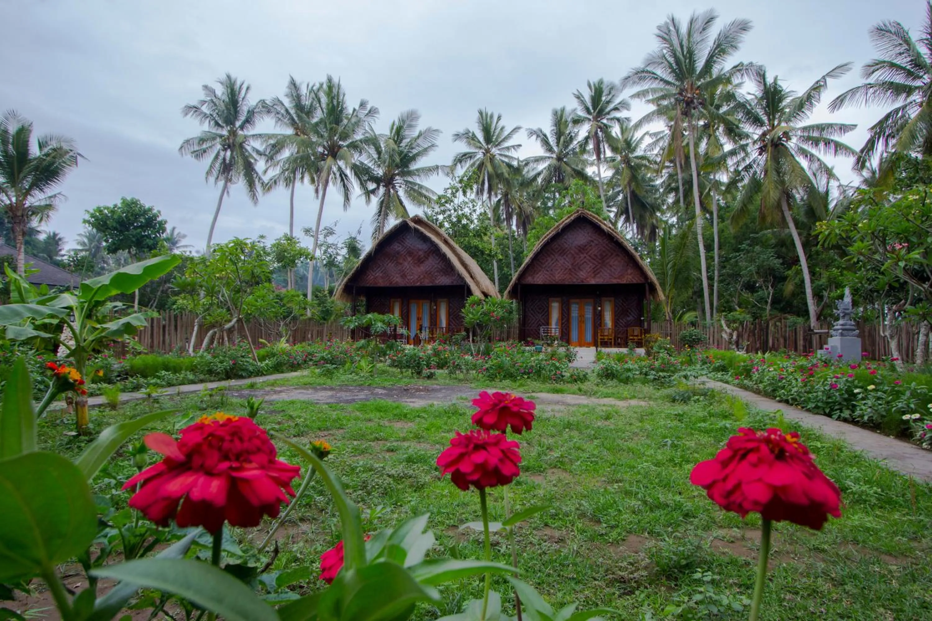 Garden in Kubu Artha Bungalow Nusa Penida