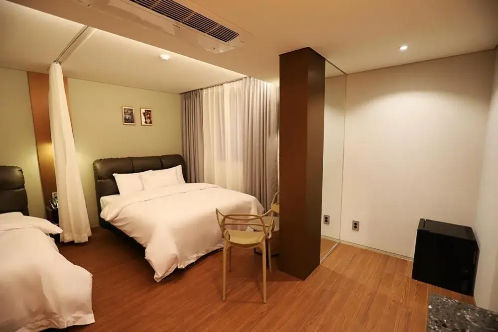 Bed in Namyangju Bukhangang dolcecasa hotel Bed in Namyangju Bukhangang dolcecasa hotel