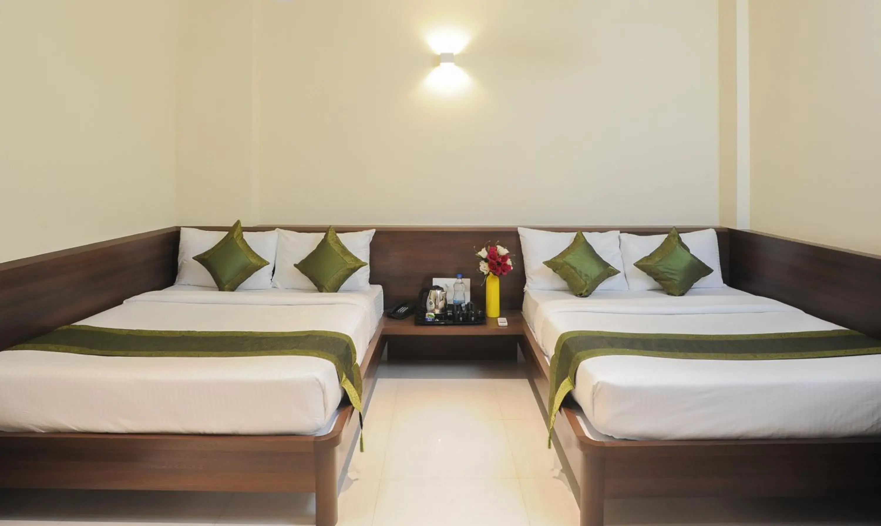 Bedroom, Bed in Treebo Balaji Residency Bedroom, Bed in Treebo Balaji Residency
