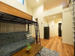 Bed in TRIP POD TSUMASHOJI