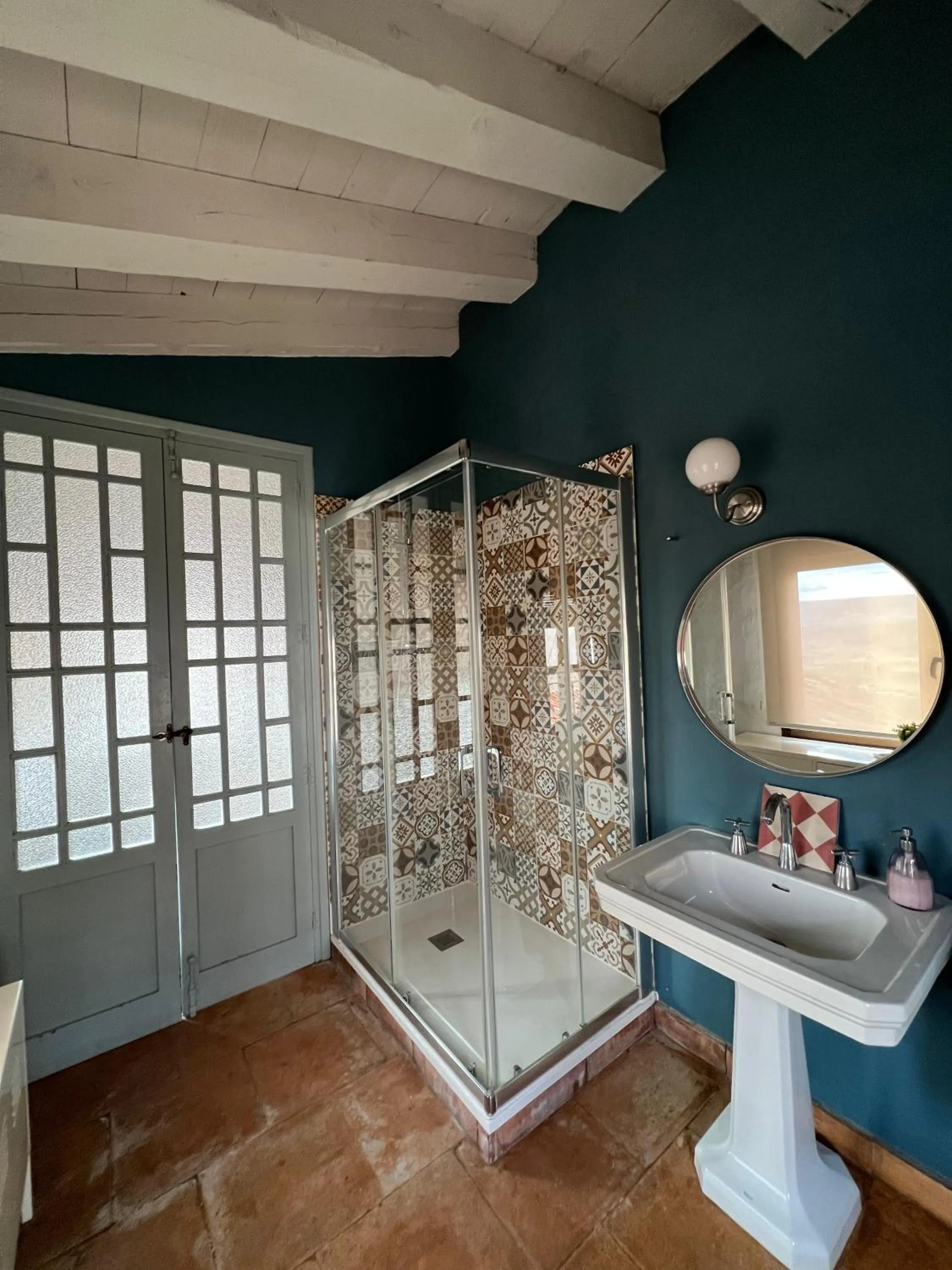 Shower in Casa Rural La Chocolateria