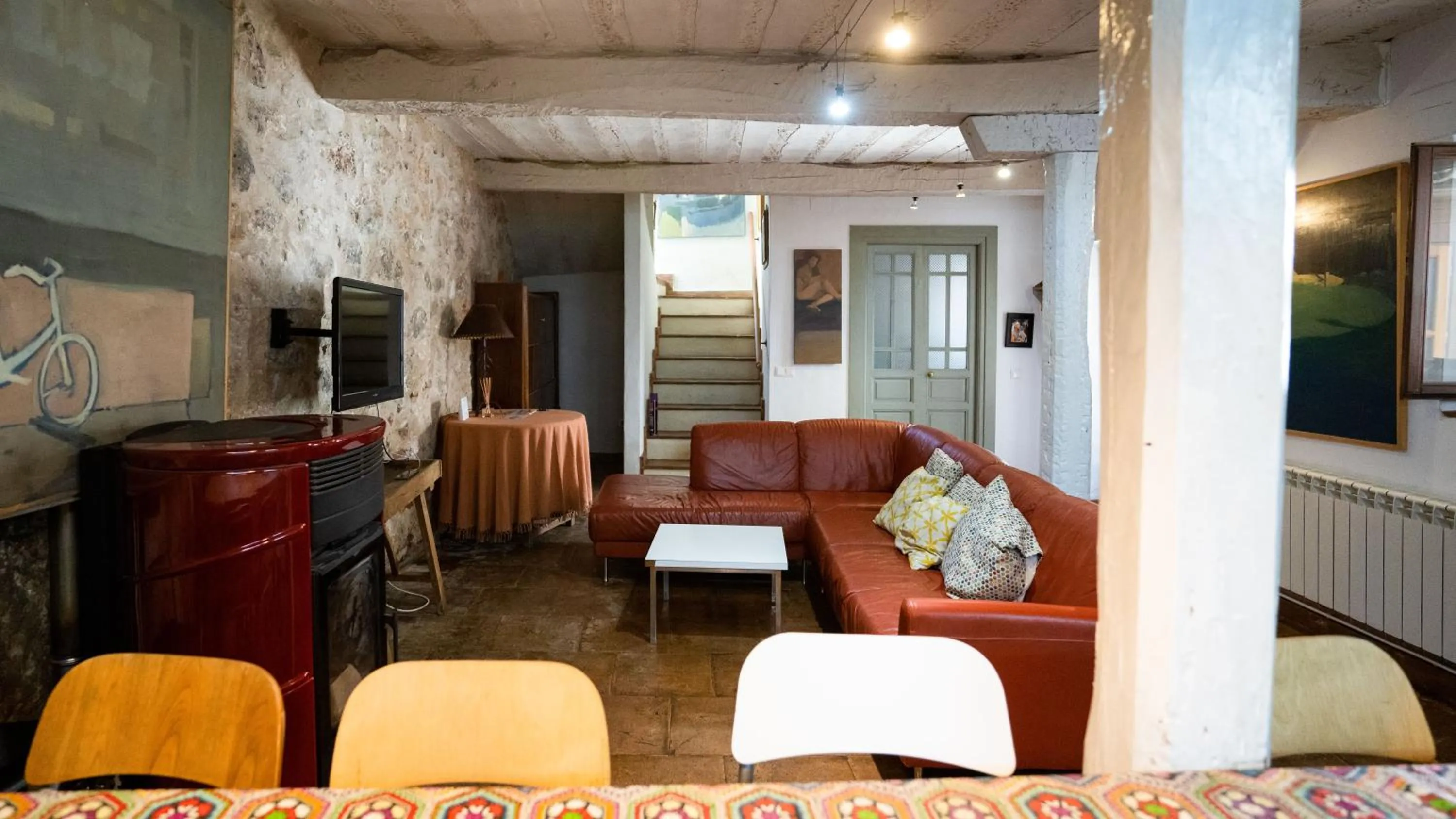 Kitchen or kitchenette in Casa Rural La Chocolateria
