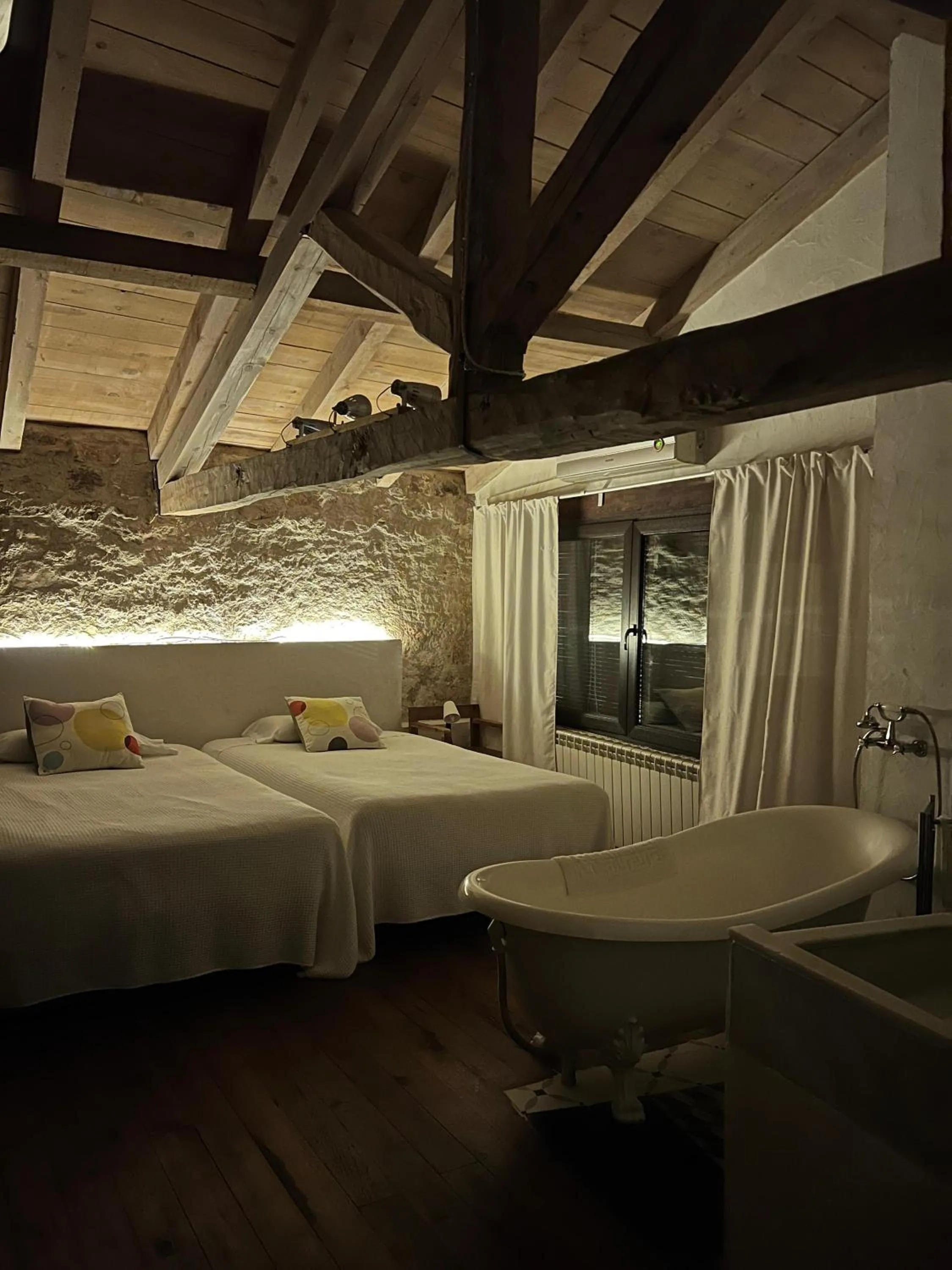 Bedroom, Bed in Casa Rural La Chocolateria
