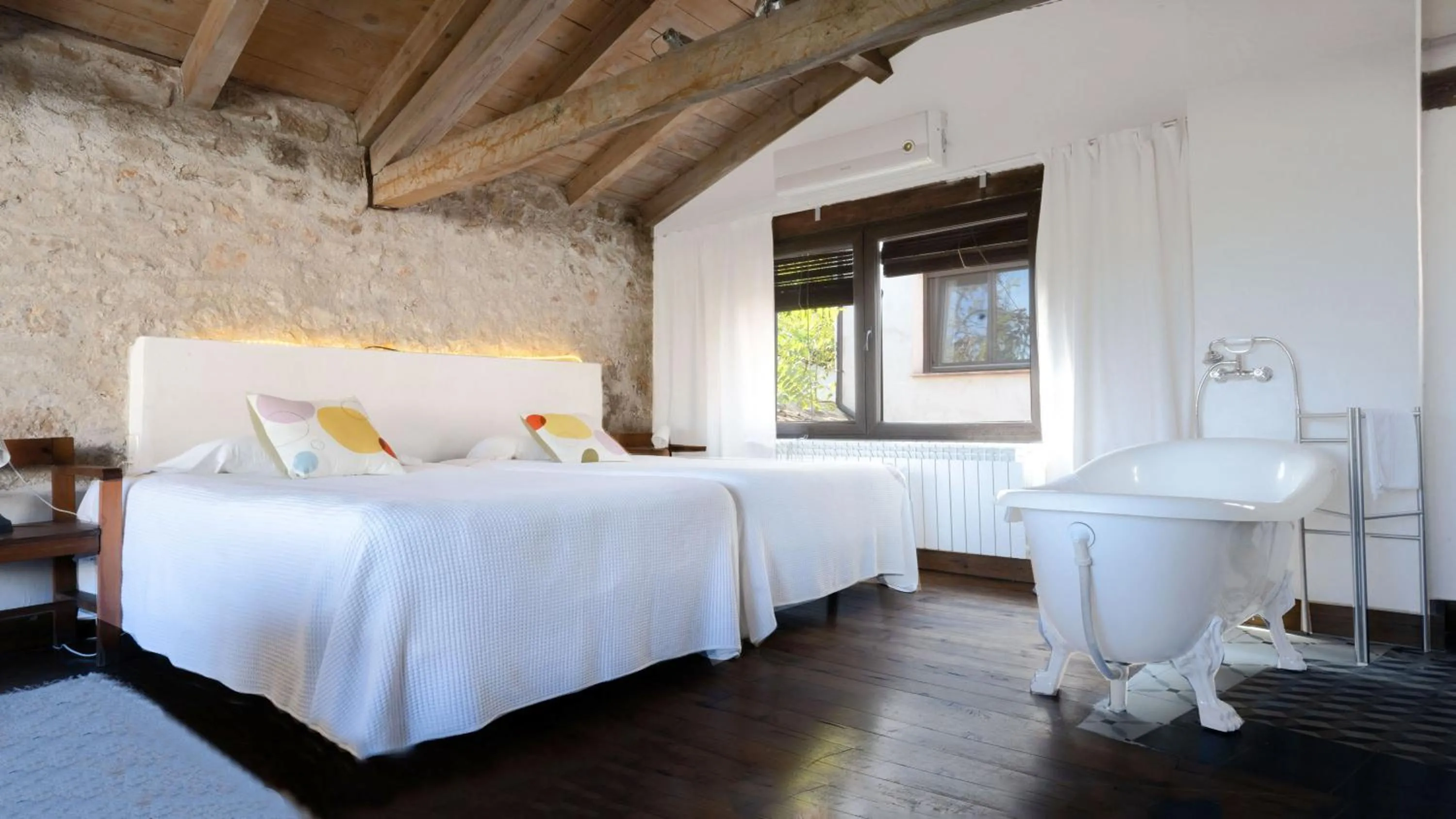 Bedroom, Bed in Casa Rural La Chocolateria