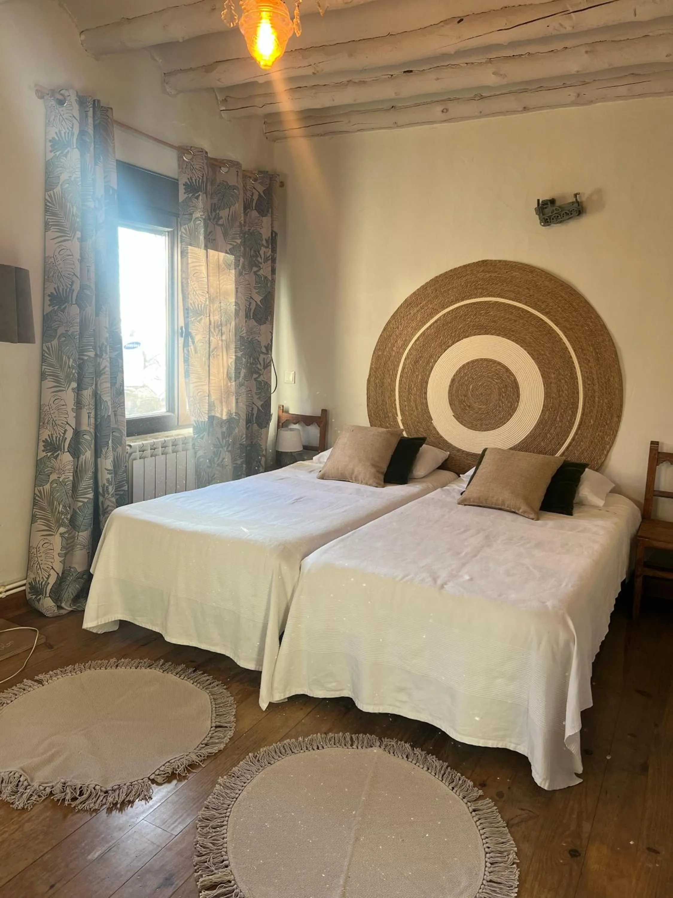 Bedroom, Bed in Casa Rural La Chocolateria