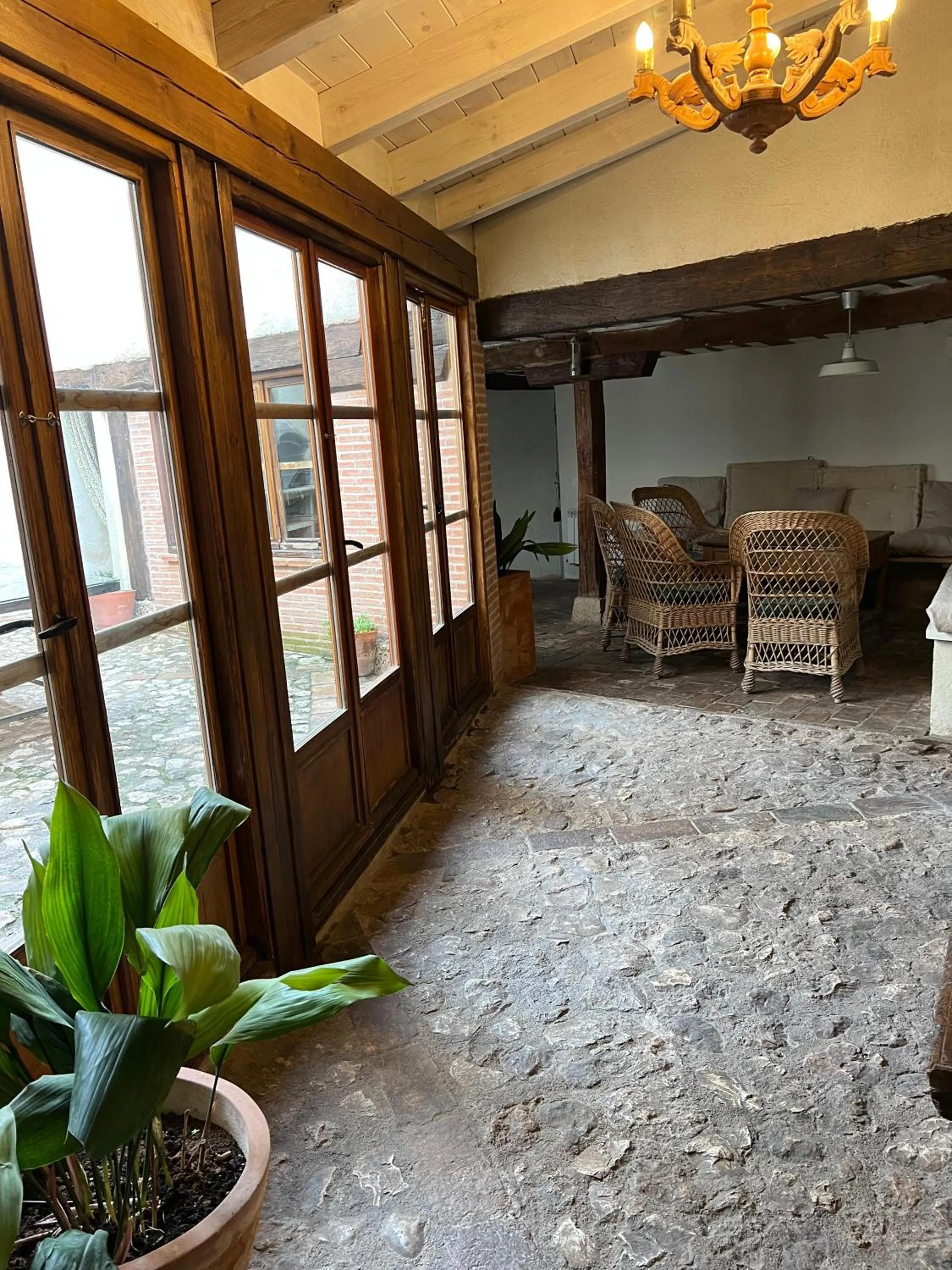 Patio in Casa Rural La Chocolateria