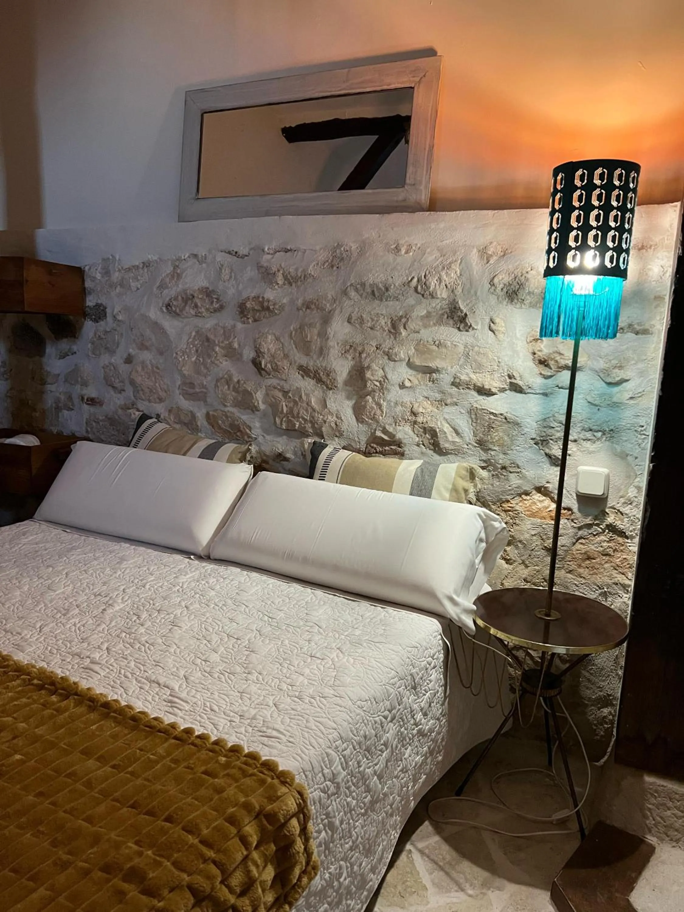 Bedroom, Bed in Casa Rural La Chocolateria
