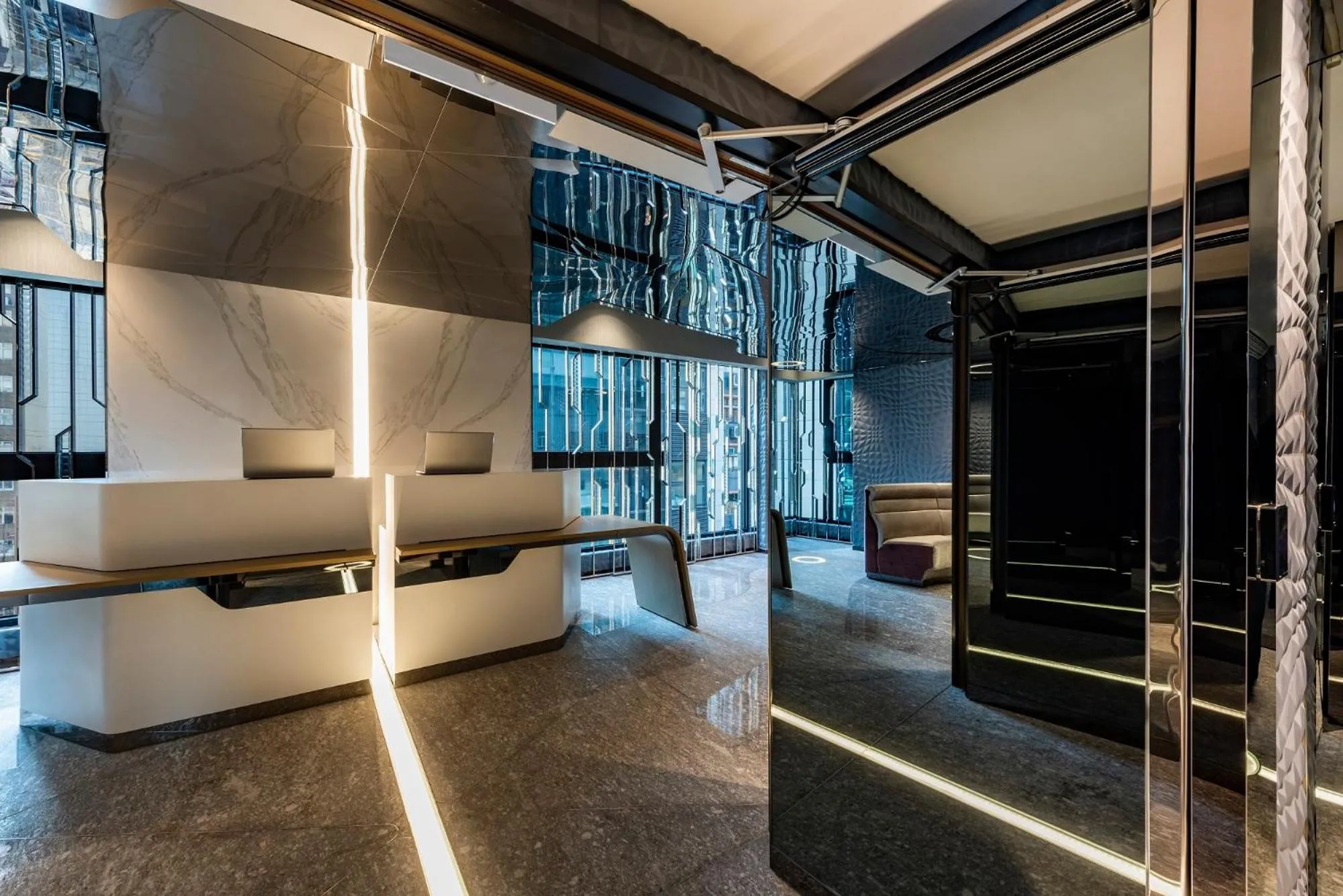 Lobby or reception in Butterfly on LKF, Central