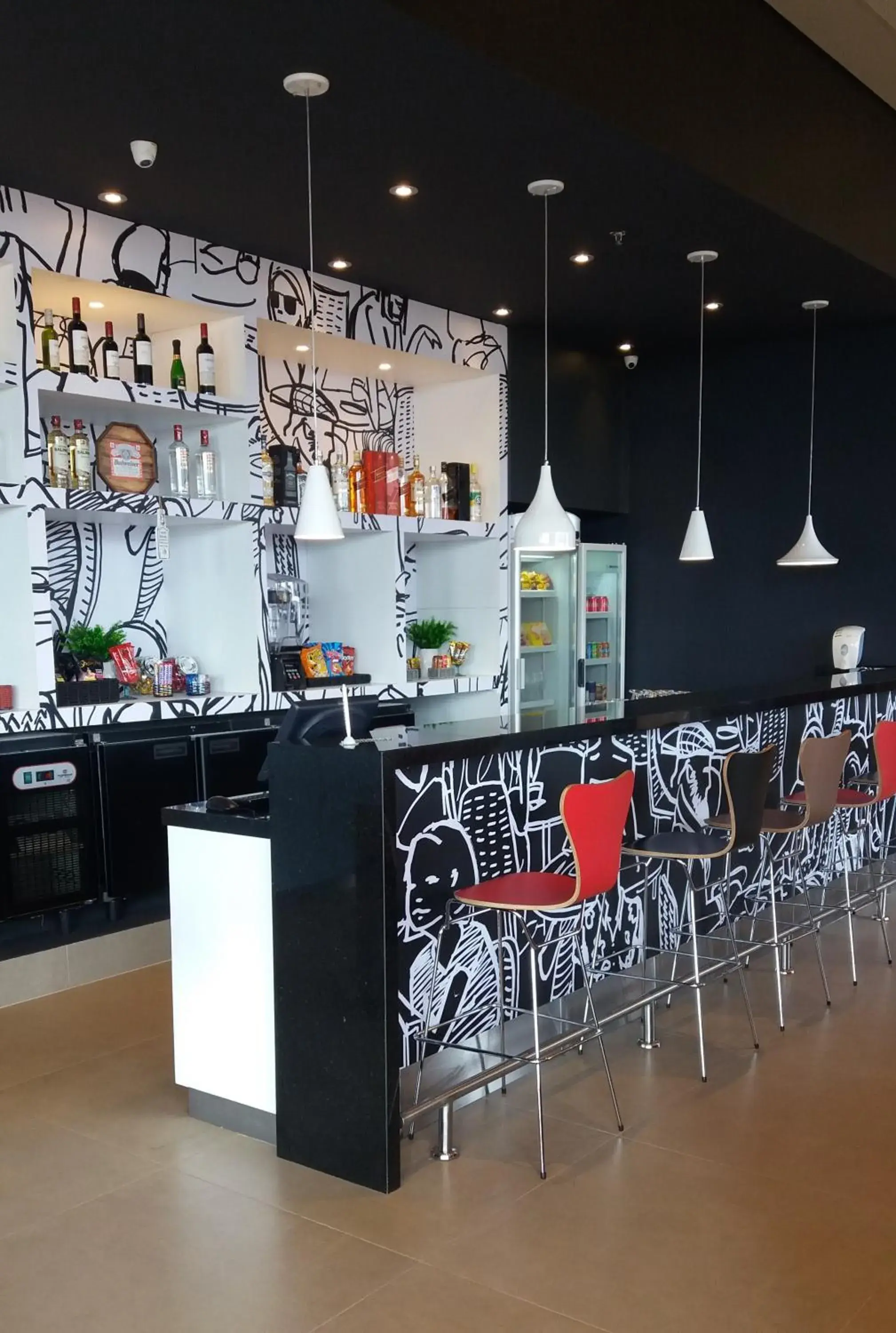 Lounge or bar in Hotel Ibis Tatui Lounge or bar in Hotel Ibis Tatui