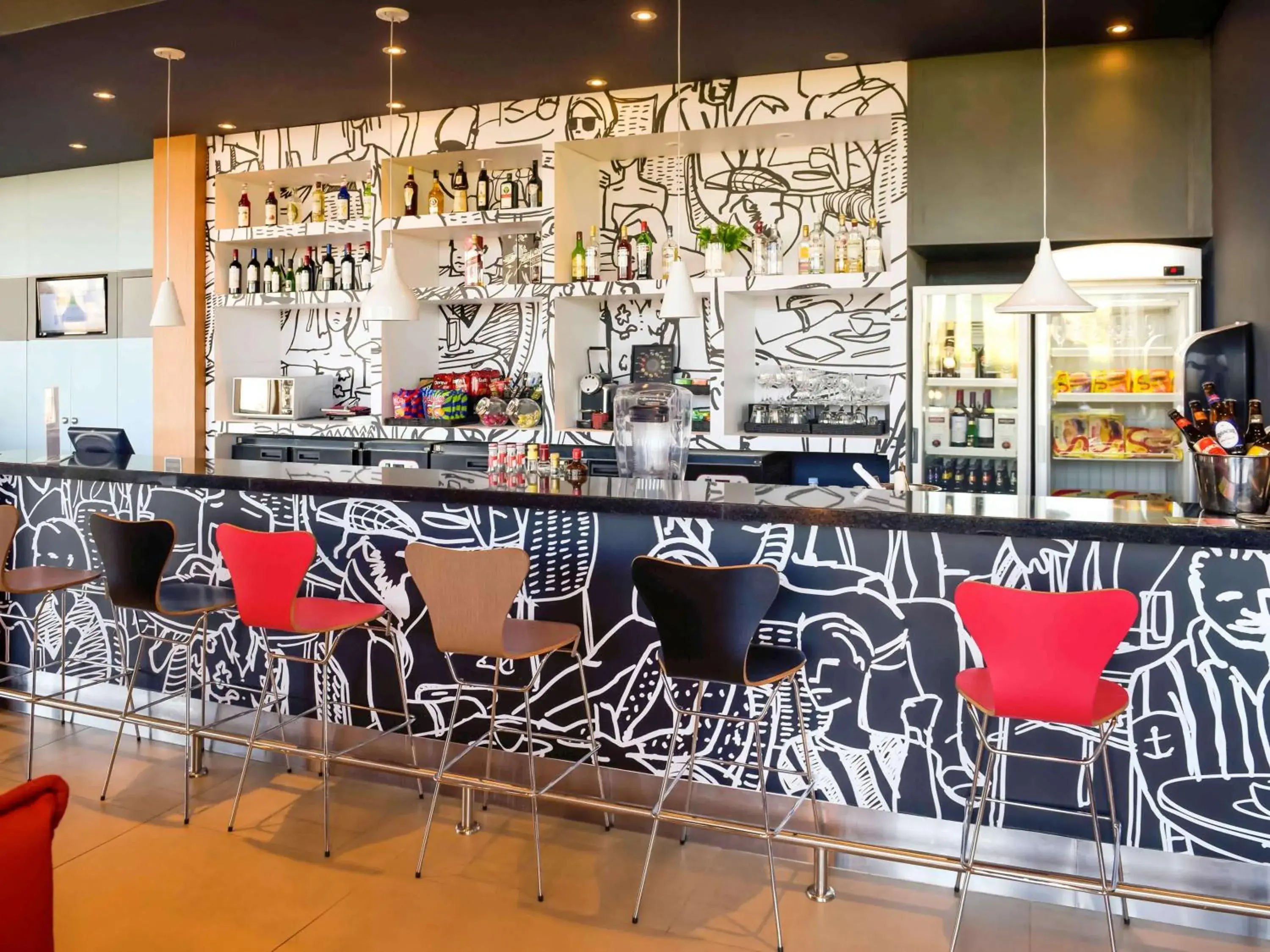 Lounge or bar in Hotel Ibis Tatui Lounge or bar in Hotel Ibis Tatui